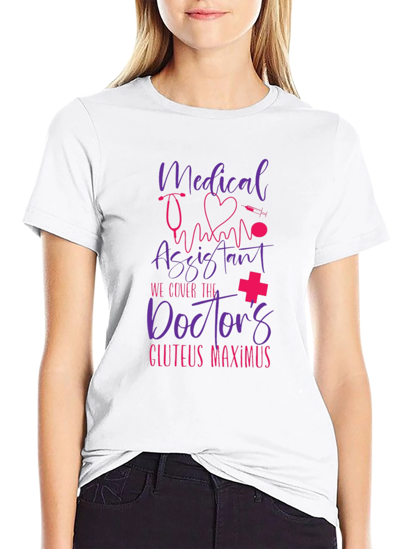 Medical Assistant Novelty Graphic T-Shirt