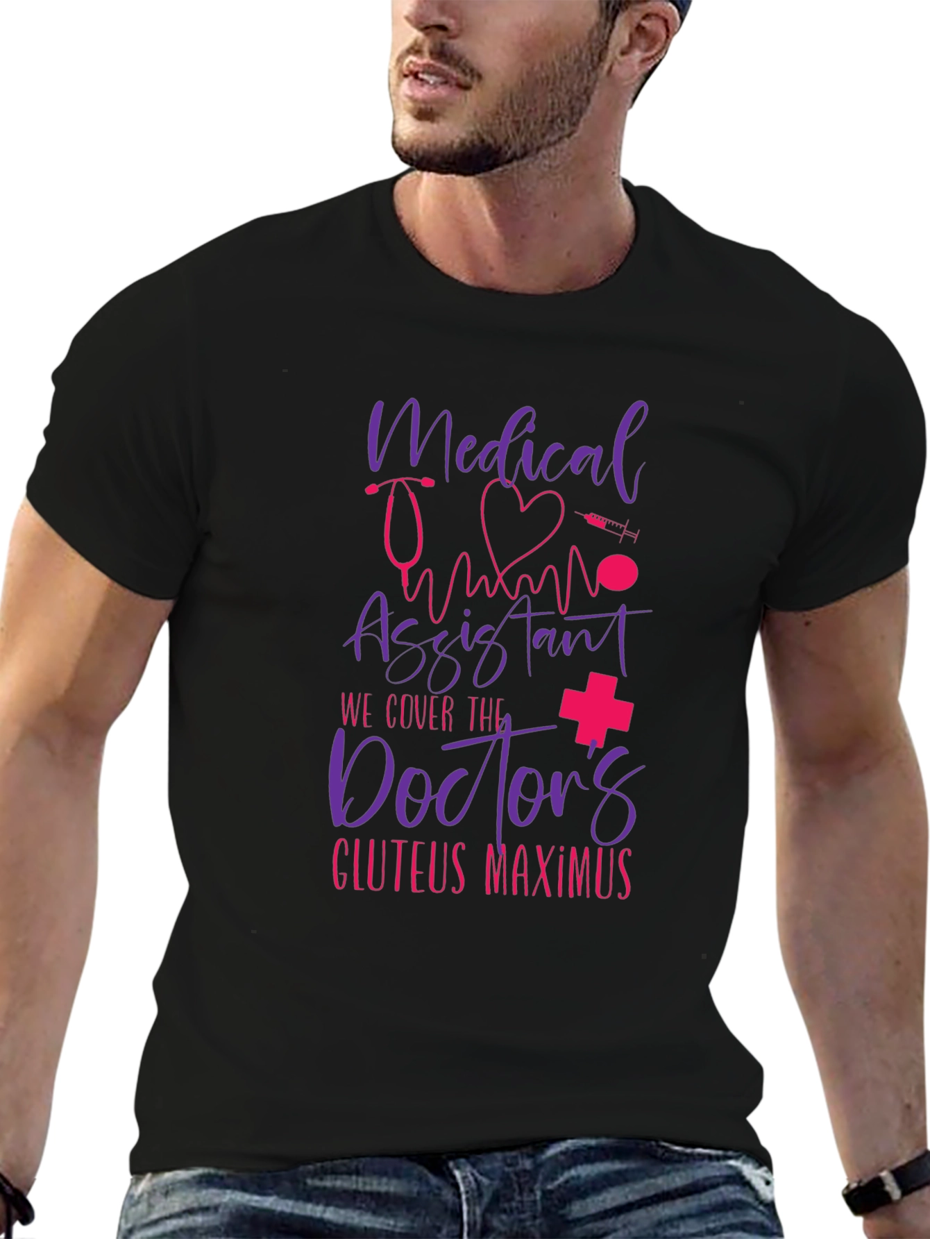 Medical Assistant Novelty Graphic T-Shirt