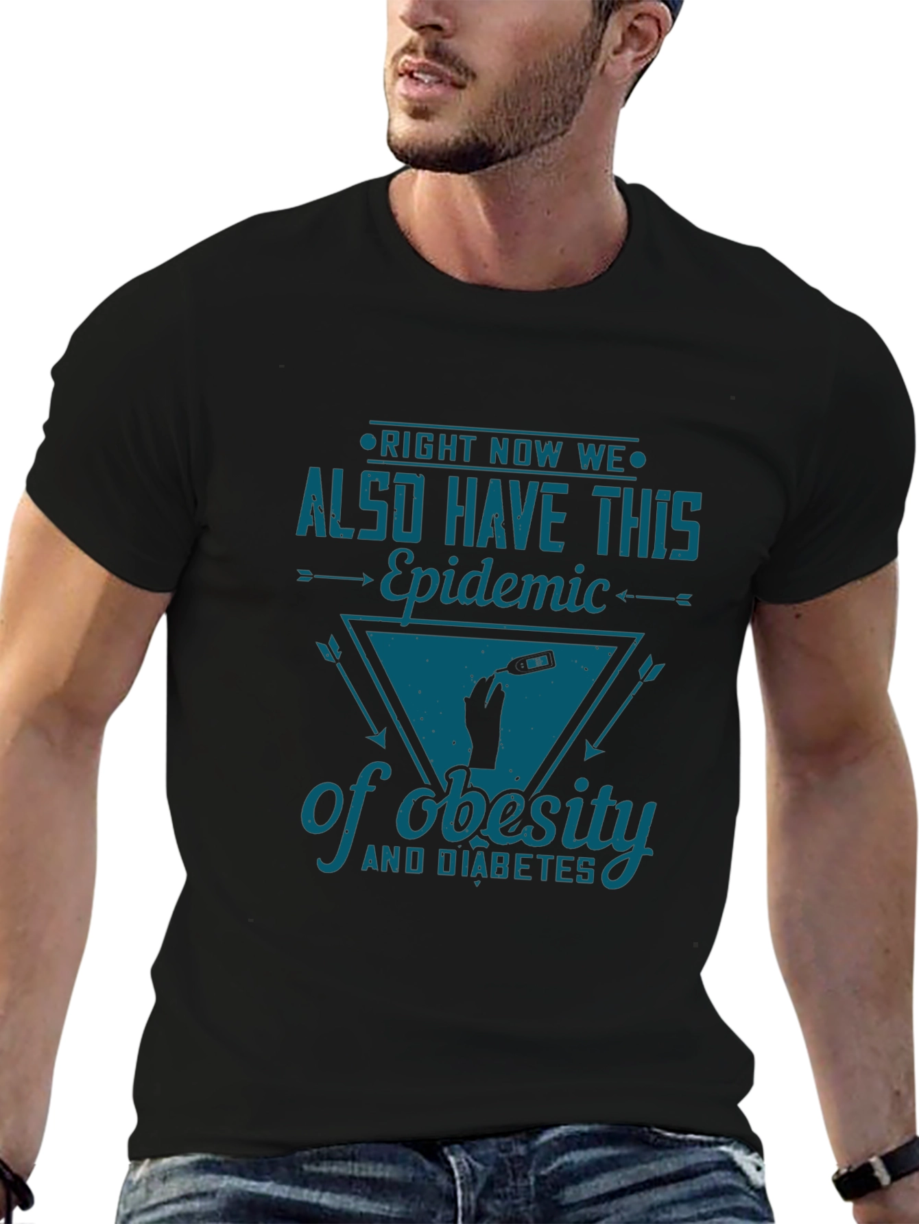 Obesity and Diabetes Epidemic Graphic Tee