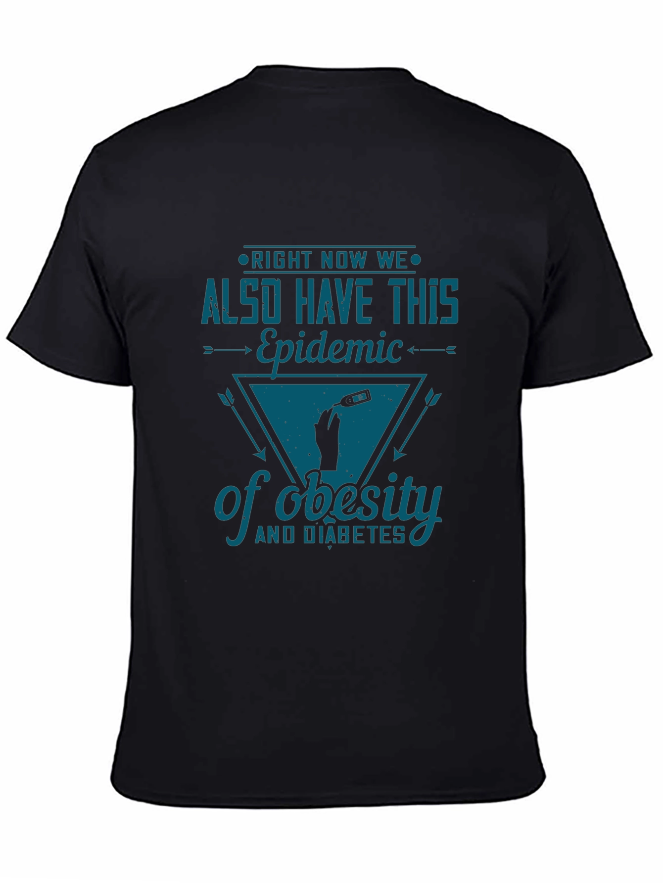 Obesity and Diabetes Epidemic Graphic Tee