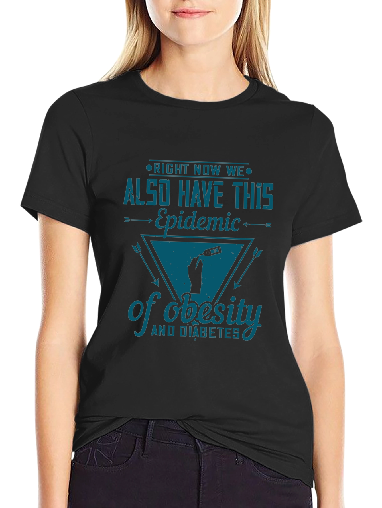 Obesity and Diabetes Epidemic Graphic Tee