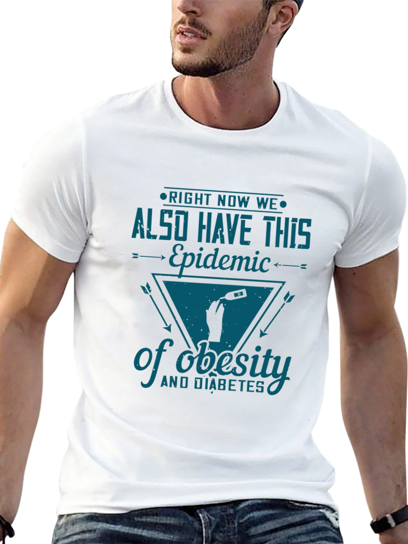 Obesity and Diabetes Epidemic Graphic Tee