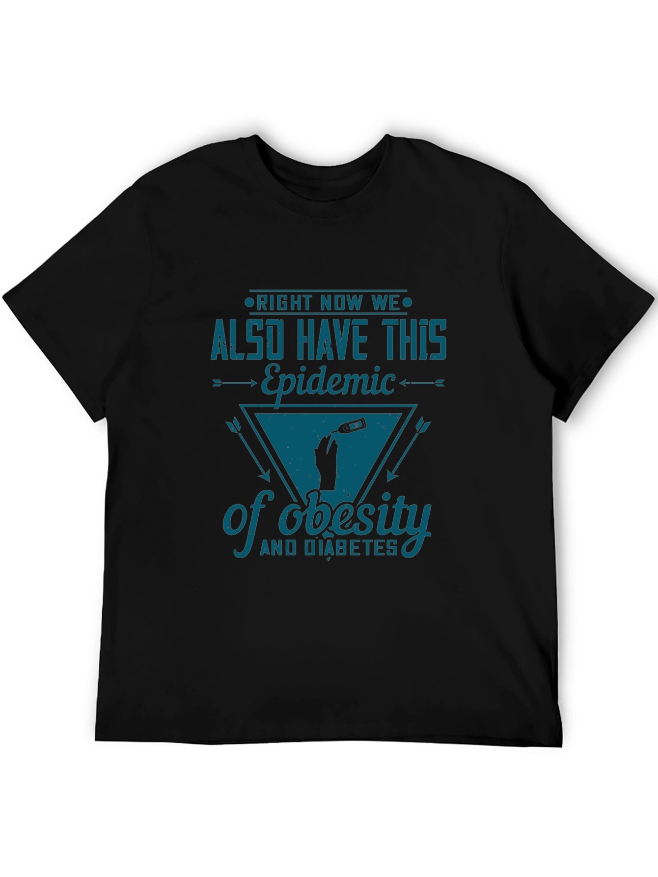 Obesity and Diabetes Epidemic Graphic Tee