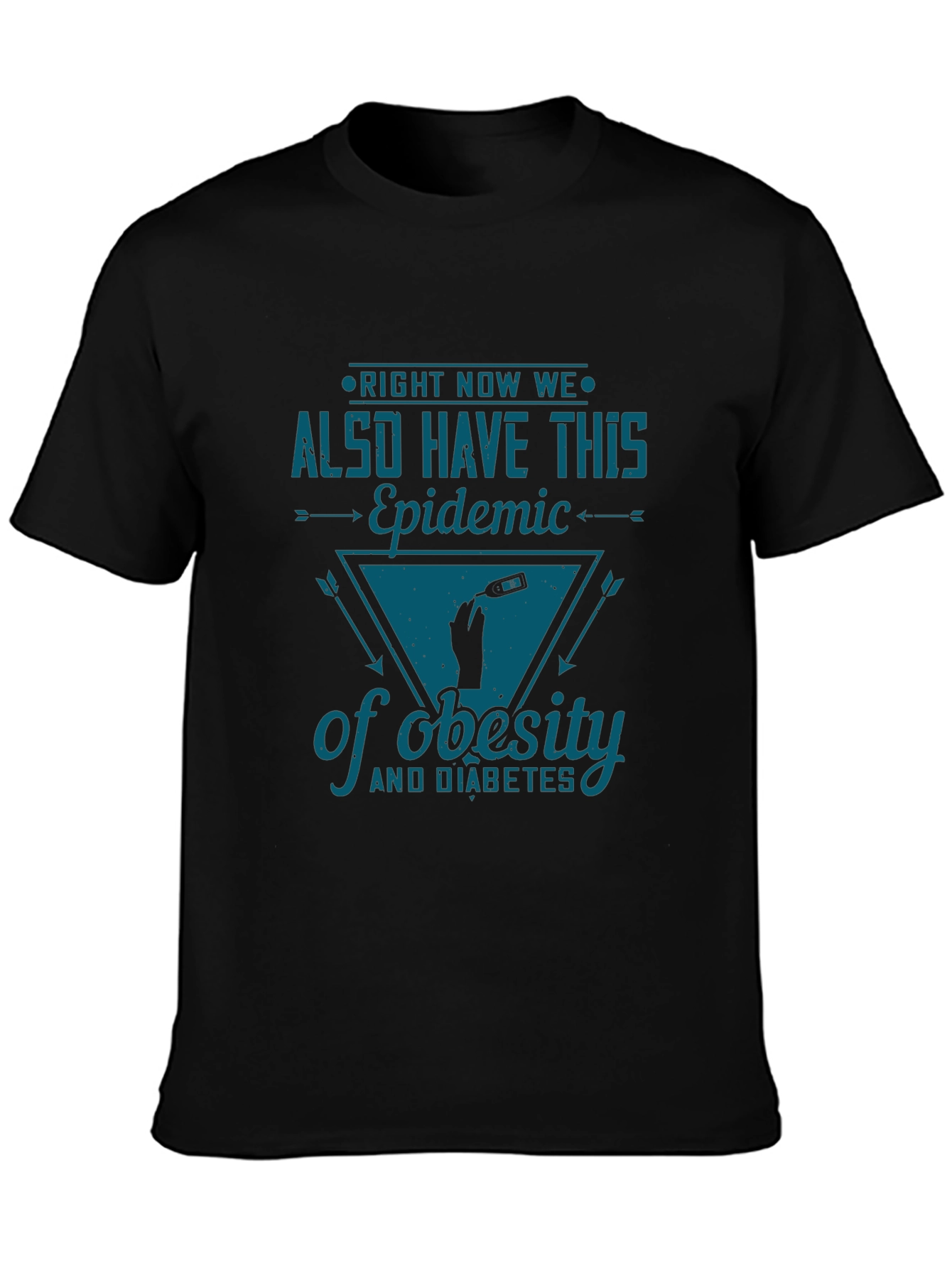 Obesity and Diabetes Epidemic Graphic Tee
