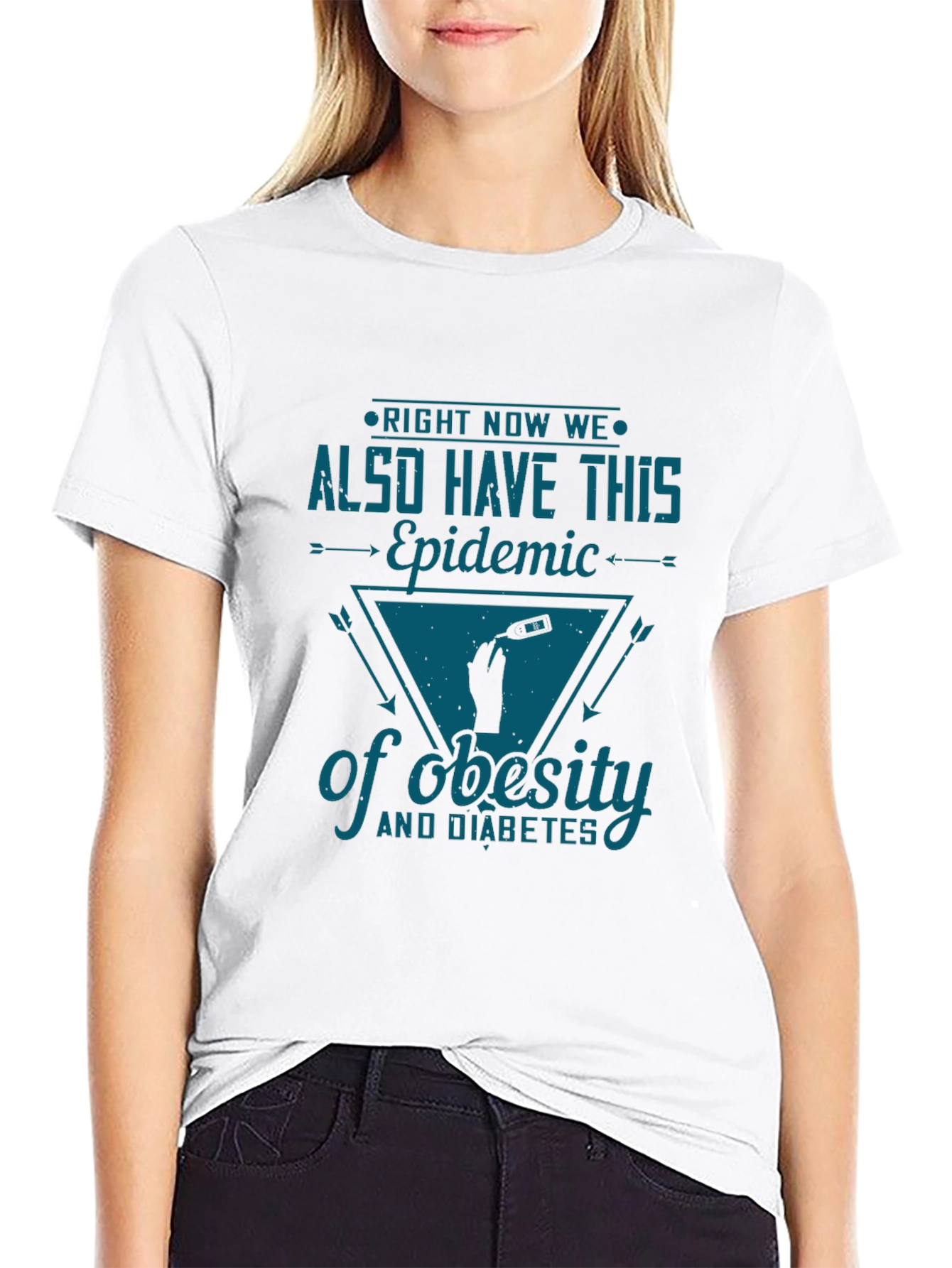 Obesity and Diabetes Epidemic Graphic Tee