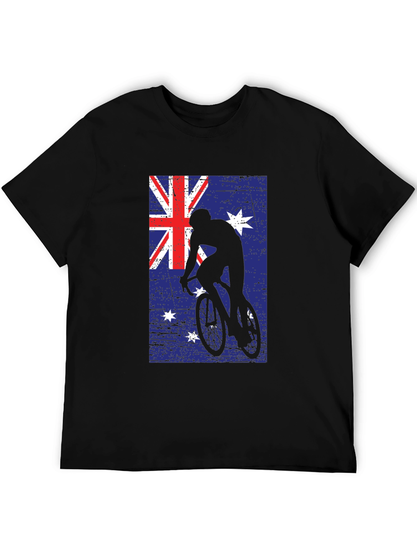 Australian Cyclist Flag Graphic T-Shirt