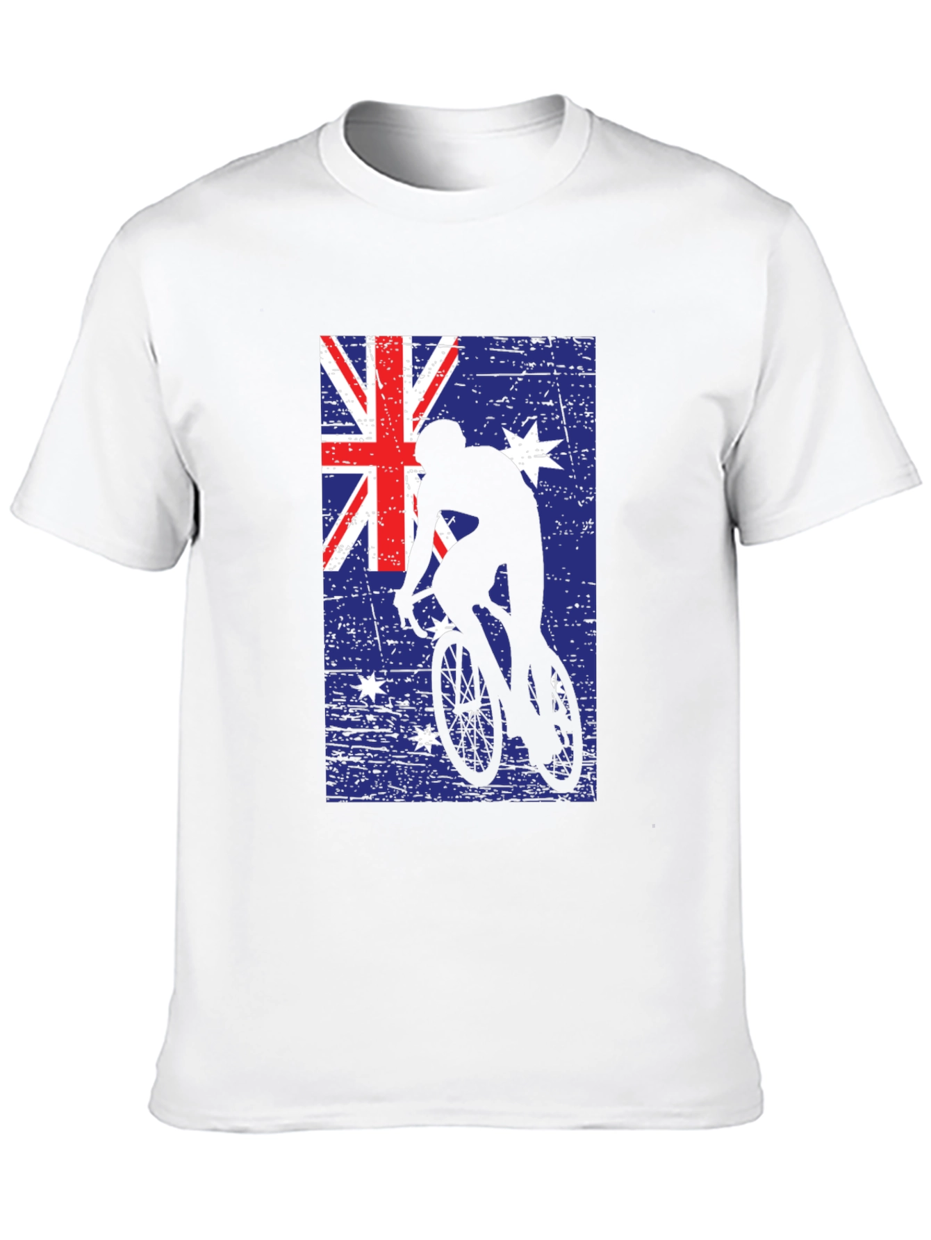Australian Cyclist Flag Graphic T-Shirt