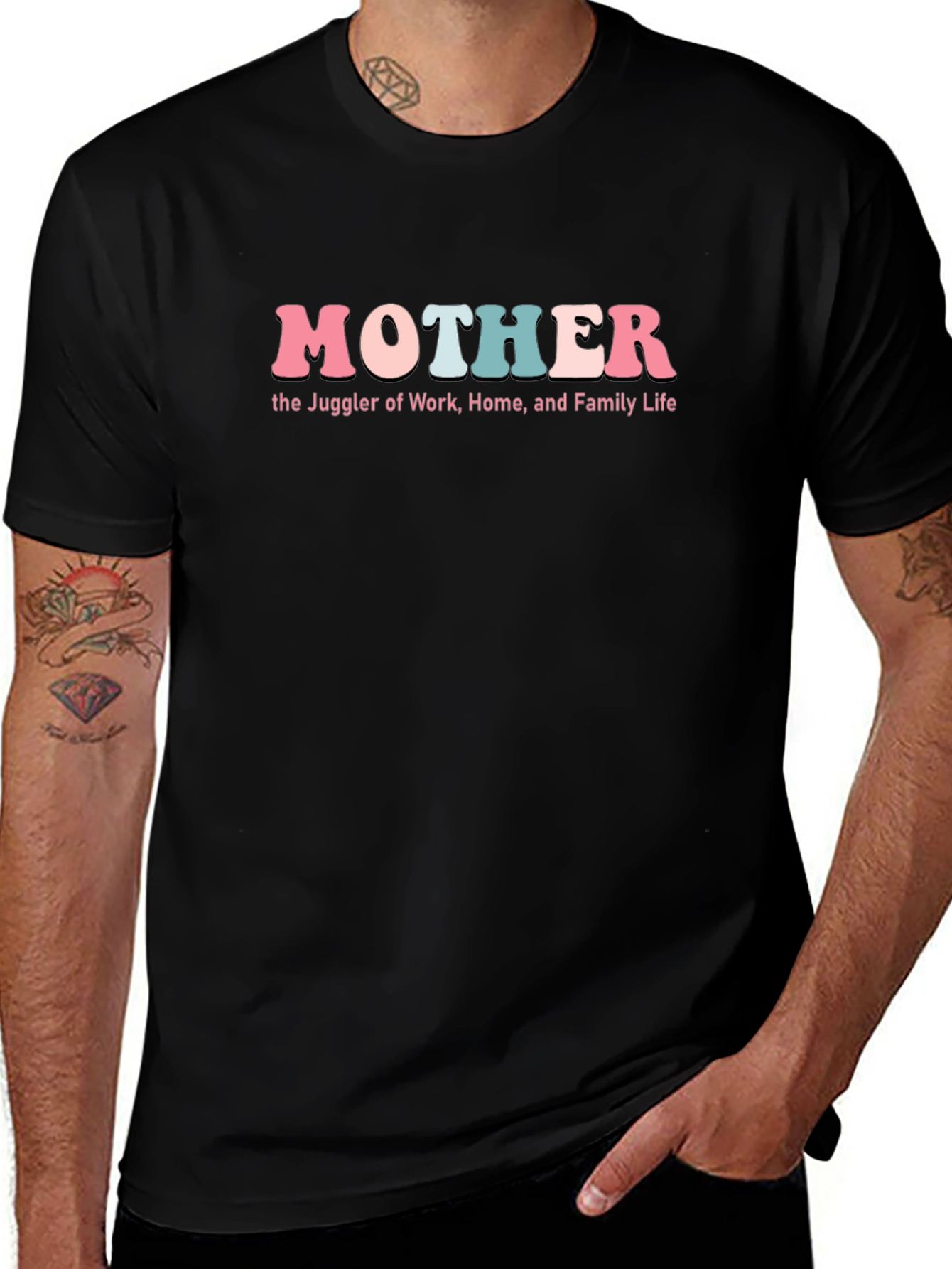 Mother: Juggler of Work Home Family Life T-Shirt