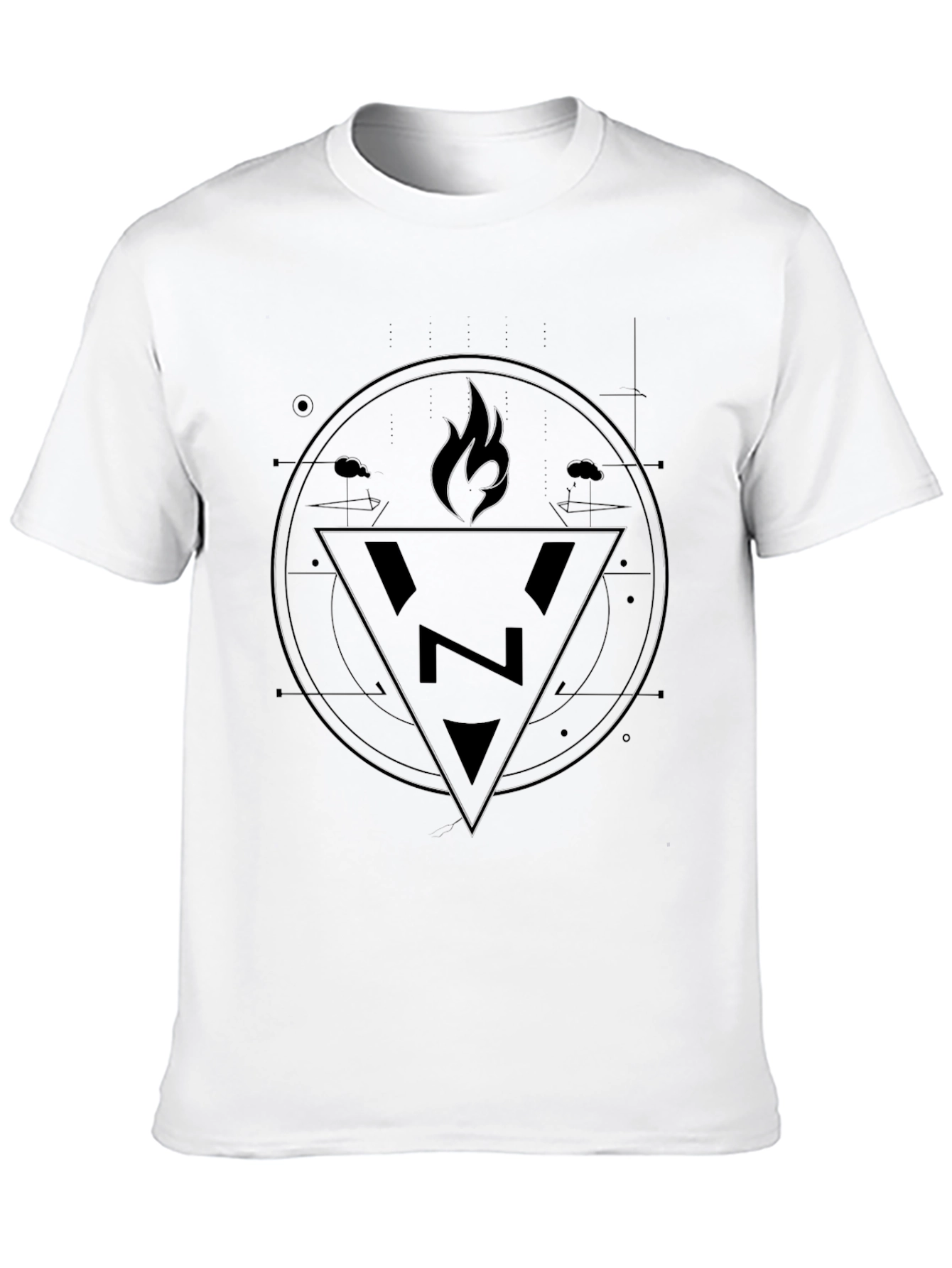Mystic Symbol Black T-Shirt