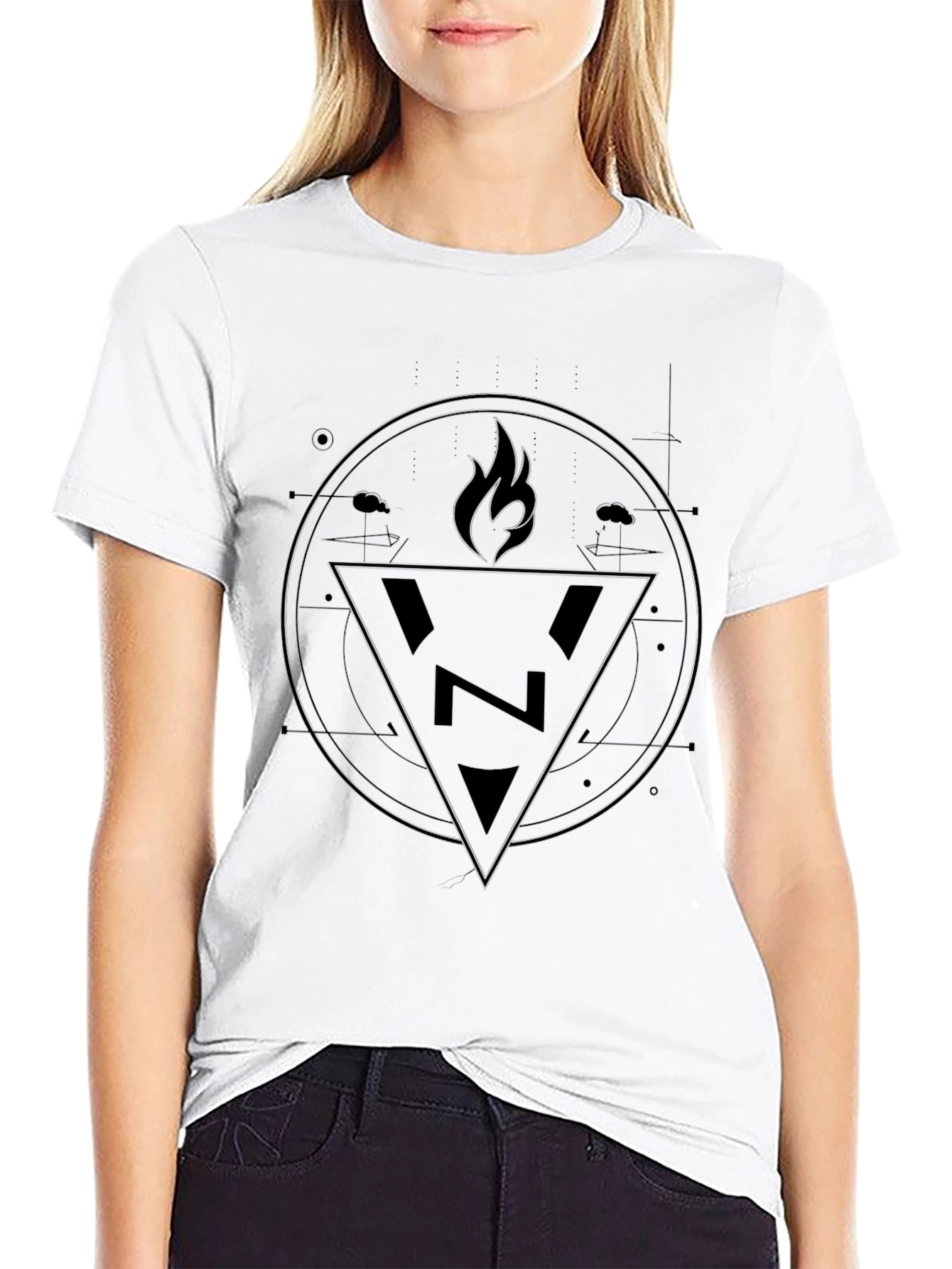 Mystic Symbol Black T-Shirt