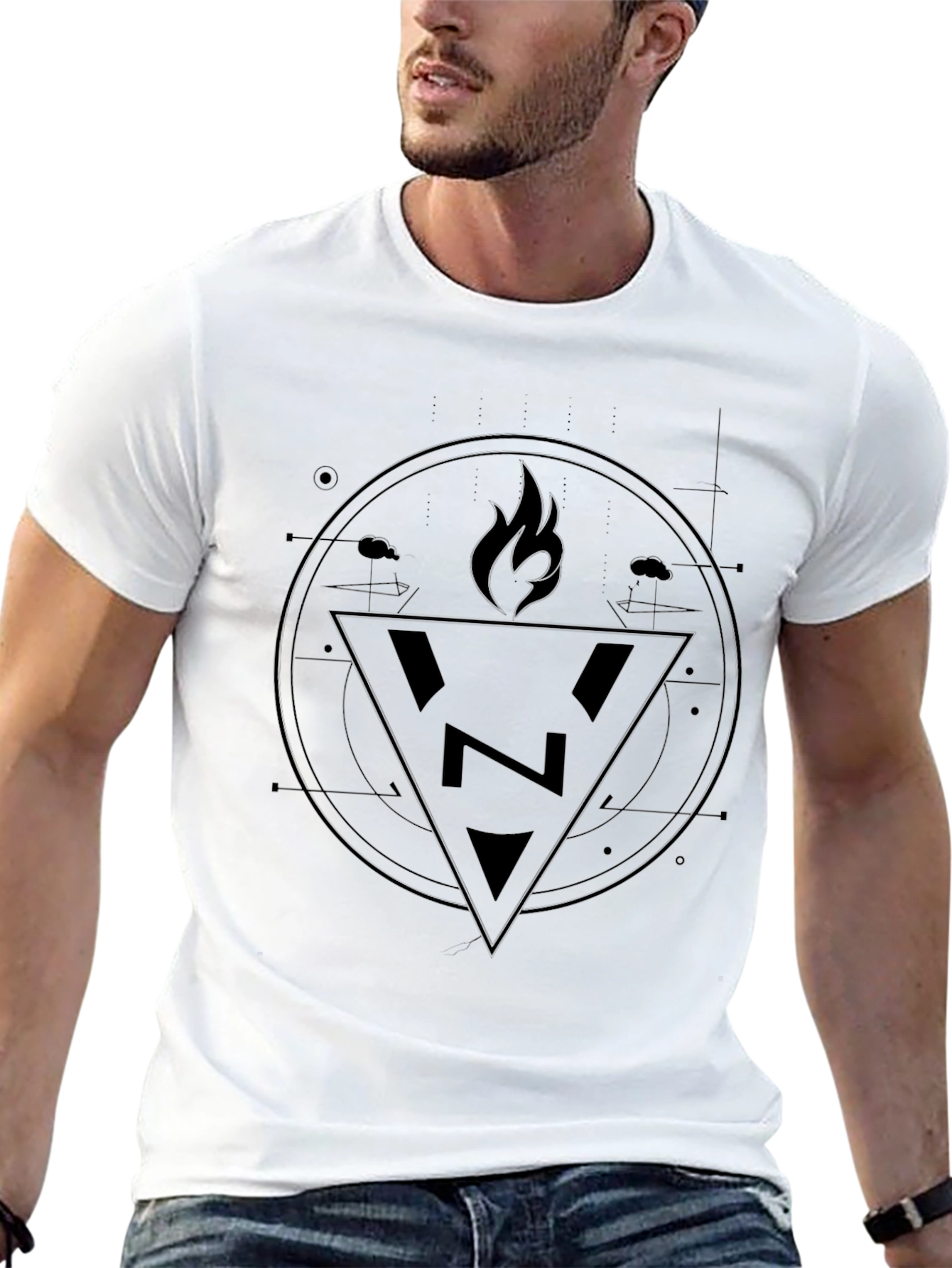 Mystic Symbol Black T-Shirt