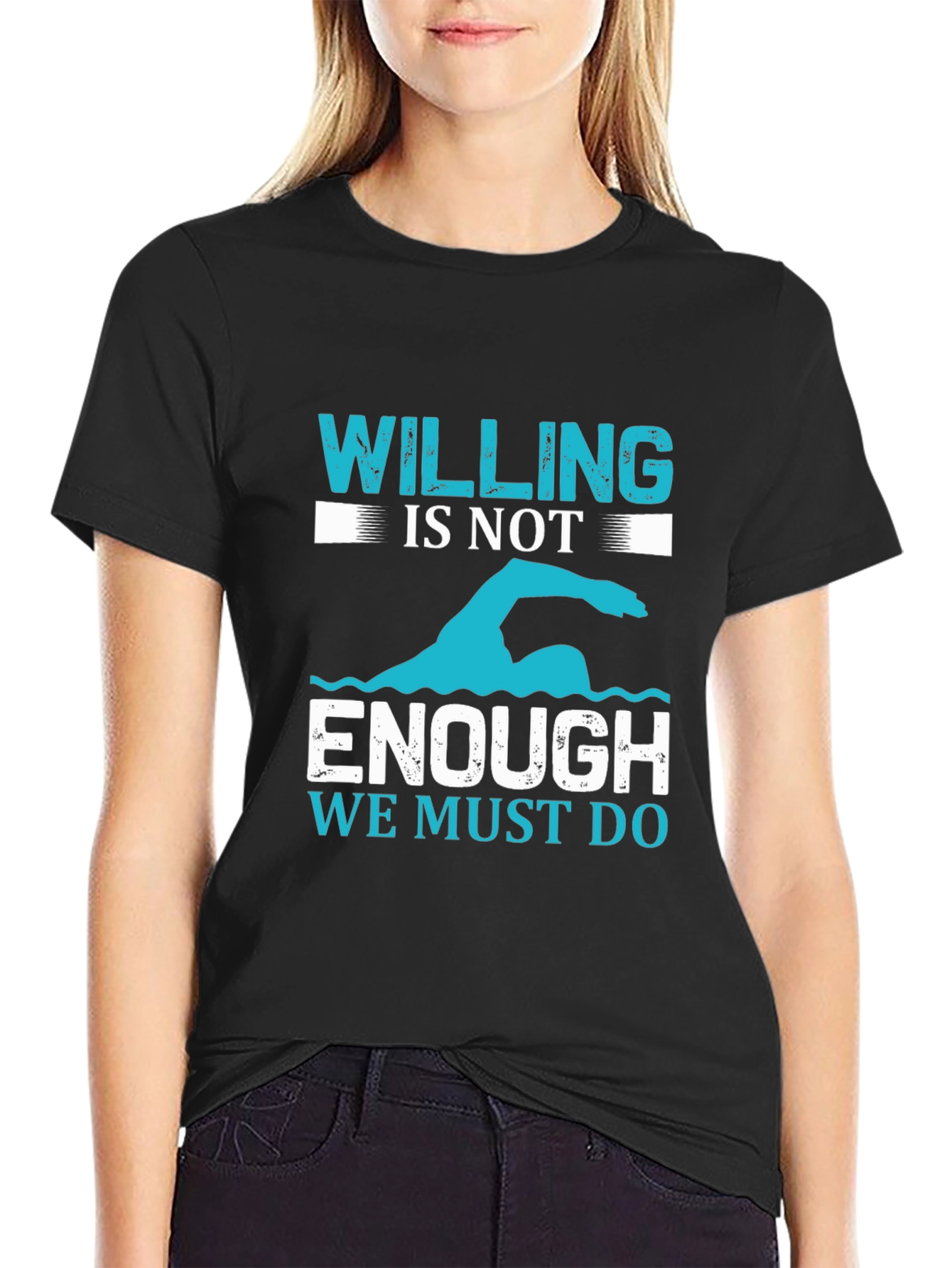 Motivational Swimming T-Shirt