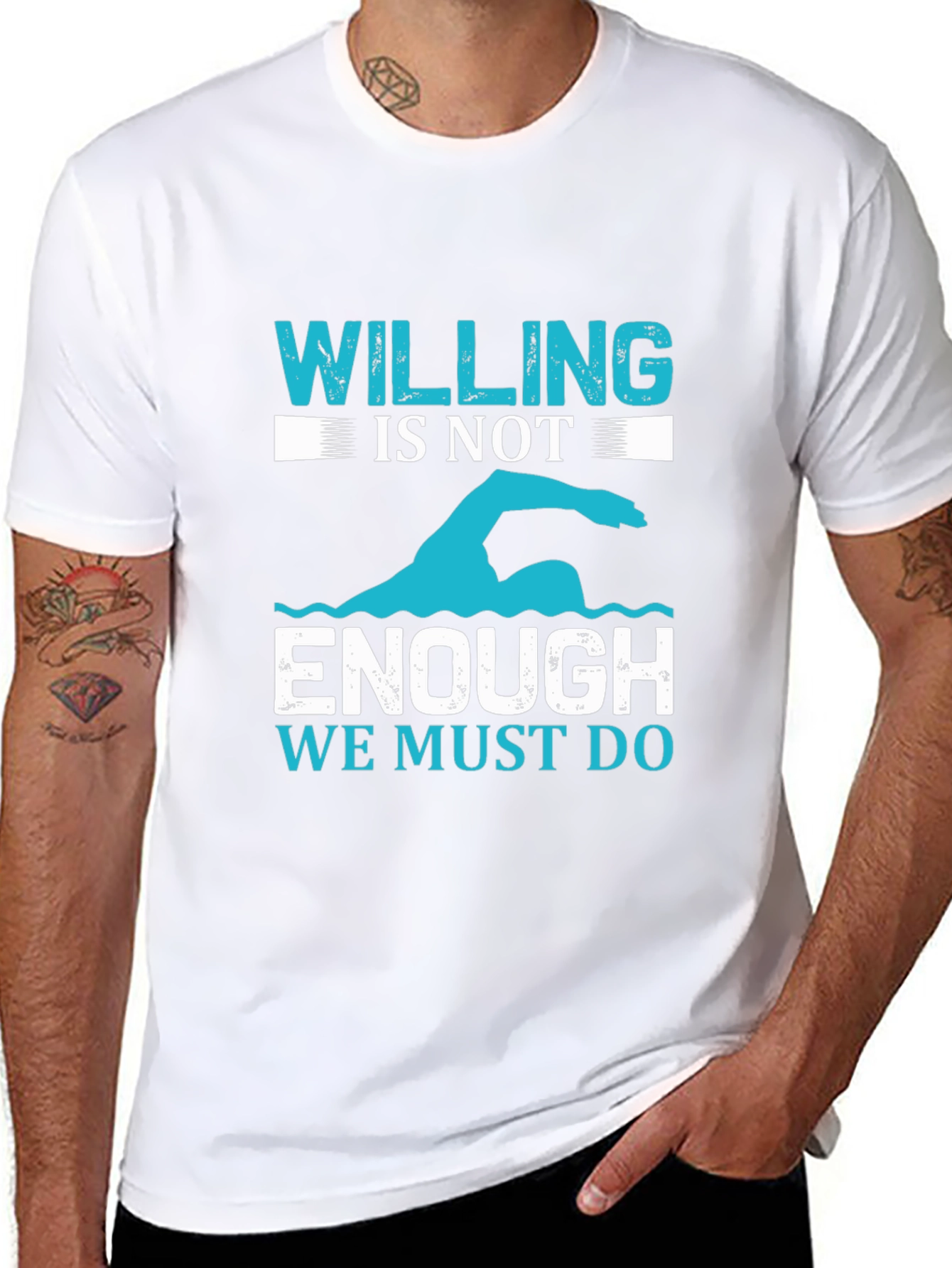 Motivational Swimming T-Shirt