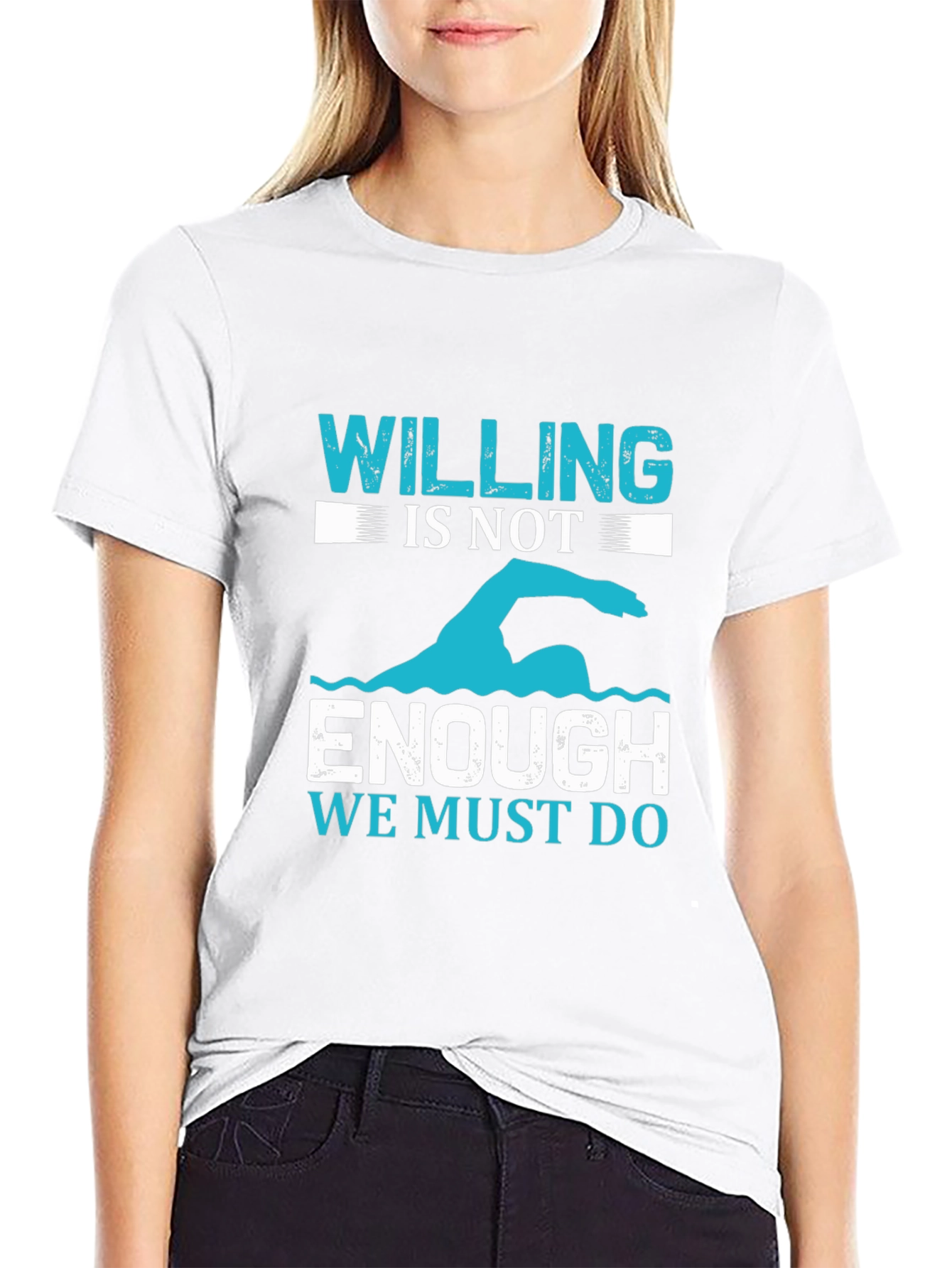 Motivational Swimming T-Shirt