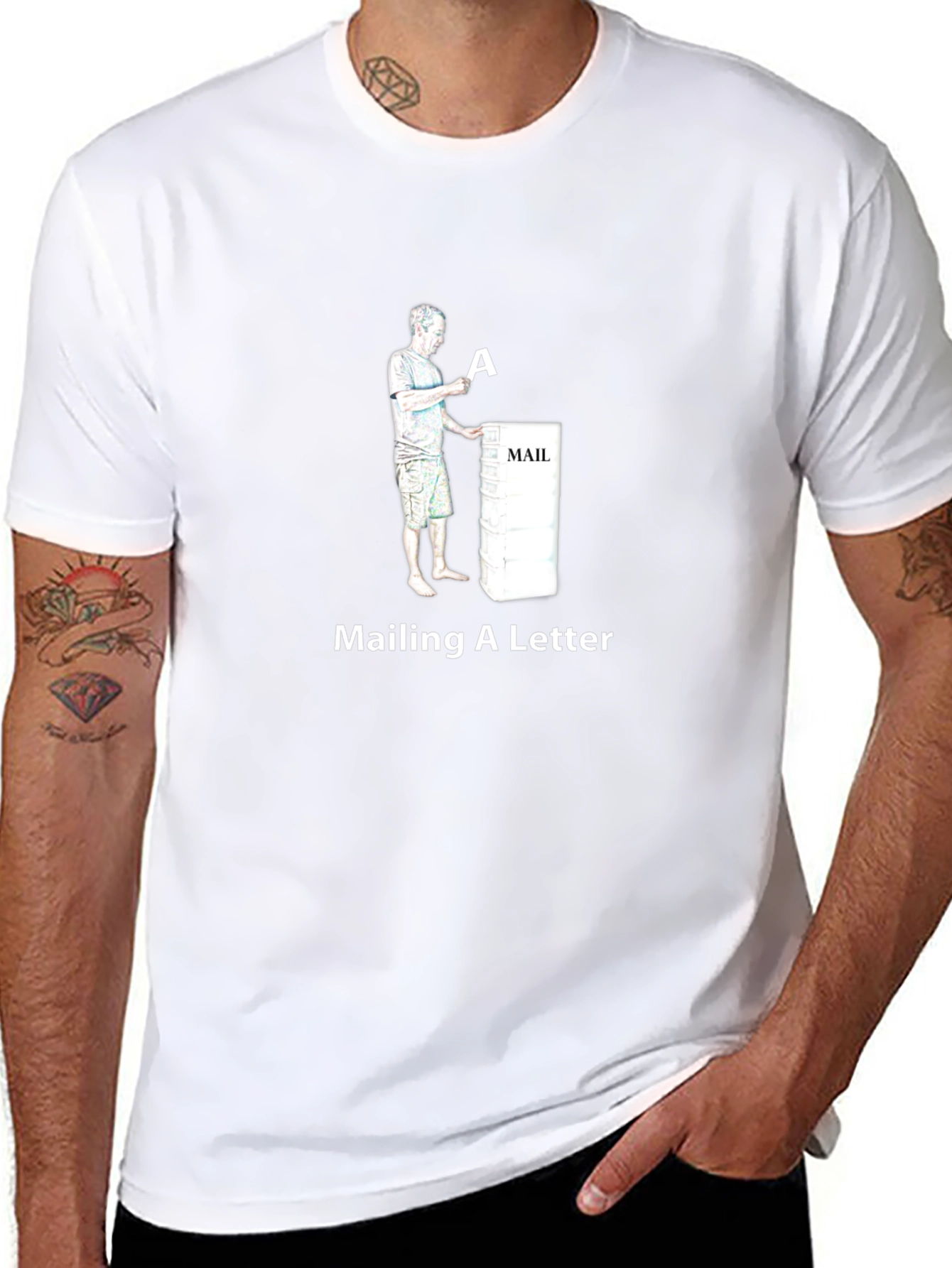 Mailing A Letter Graphic Tee