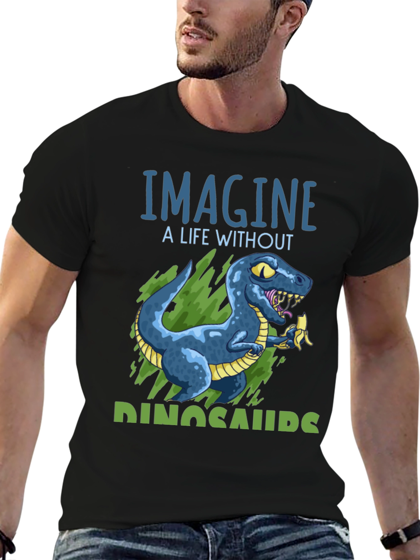 Imagine Dinosaurs T-Shirt Dinosaur Lover Tee