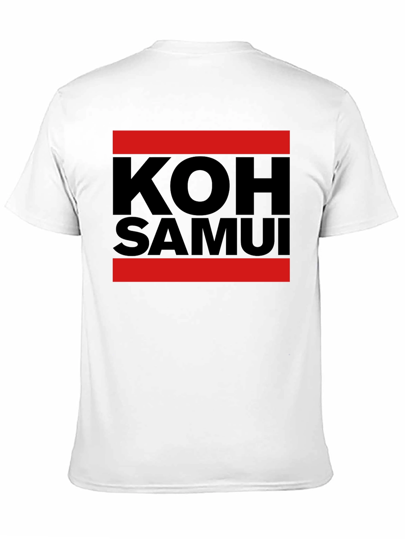 Koh Samui Black Graphic T-Shirt