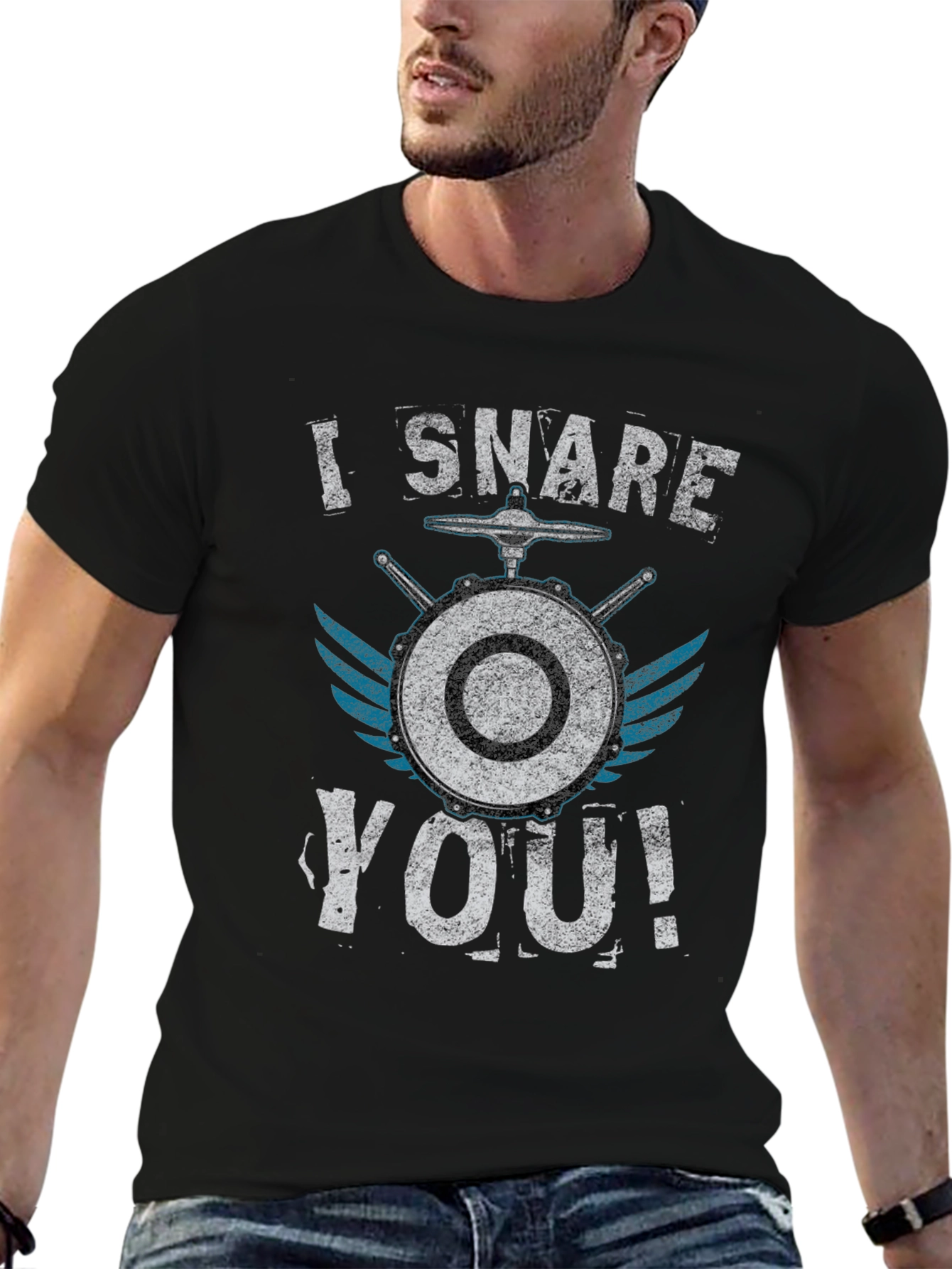 I Snare You! Drummer Graphic T-Shirt