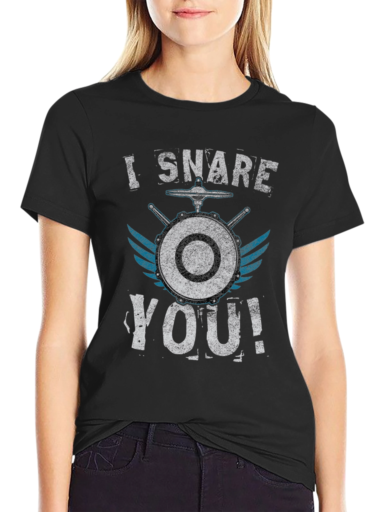 I Snare You! Drummer Graphic T-Shirt