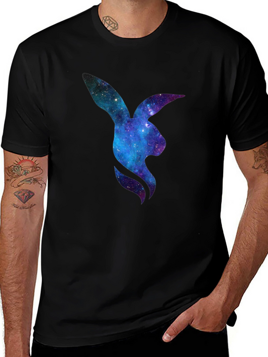 Galaxy Bunny Graphic T-Shirt