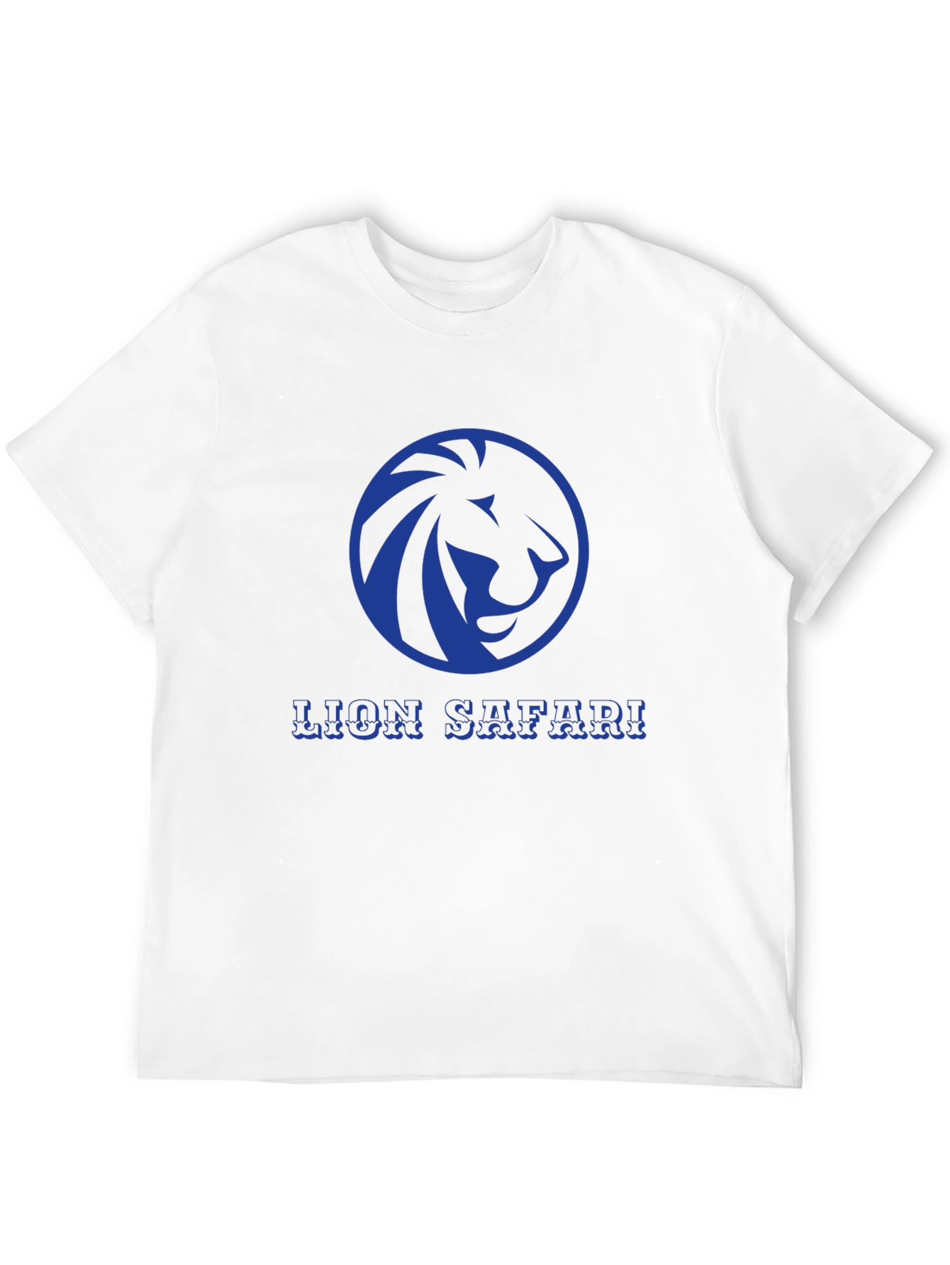 Lion Safari Graphic Tee - Stylish Black T-Shirt