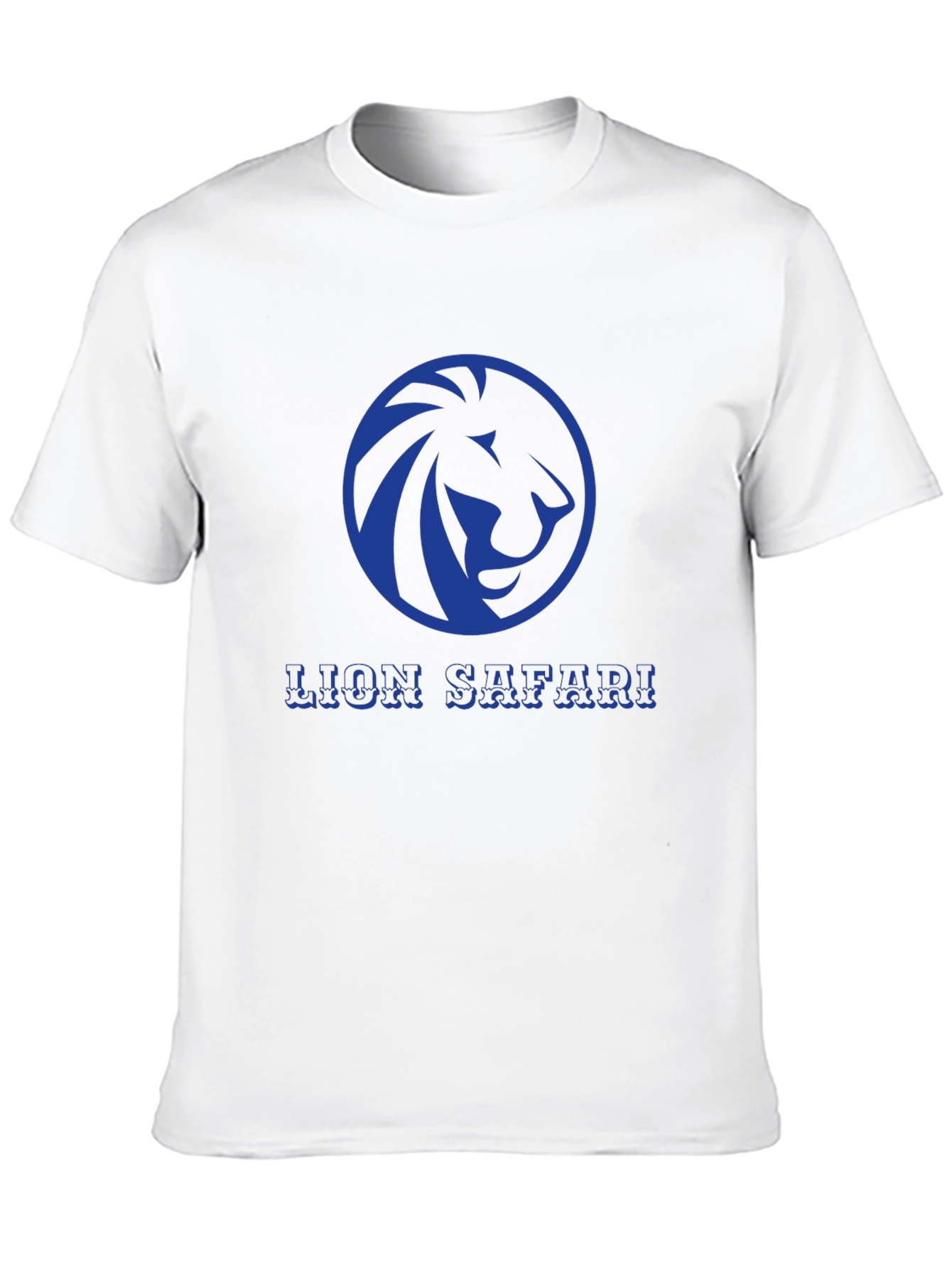Lion Safari Graphic Tee - Stylish Black T-Shirt