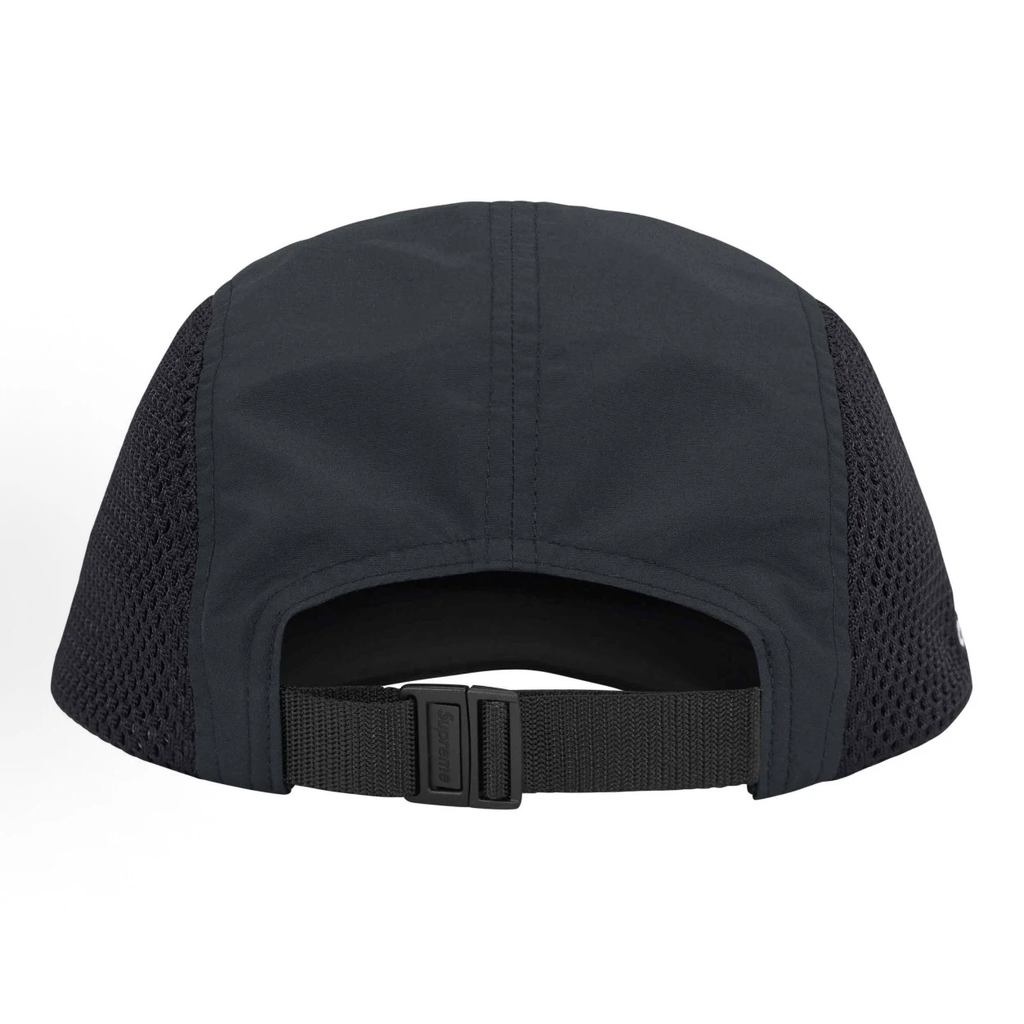 Cordura Mesh 5 Panel Sport Cap, Black 3e Troisième Arrondissement Adjustable Strap Hat