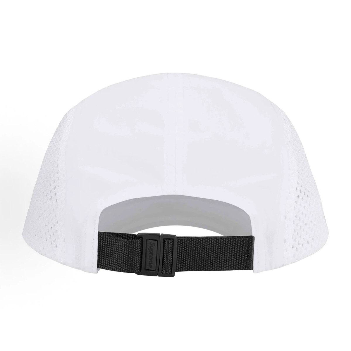 Cordura Mesh 5 Panel Sport Cap, White 3e Troisième Arrondissement Adjustable Strap Hat