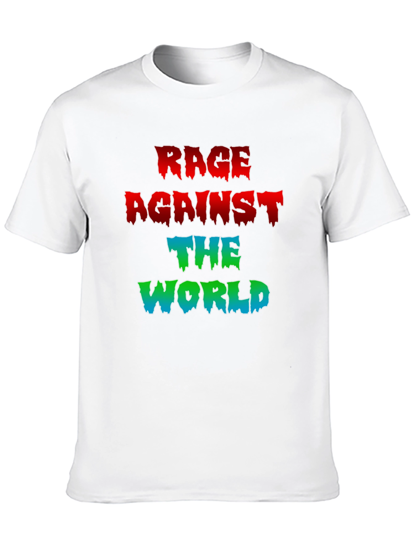 Rage Against The World Graphic Tee - Black