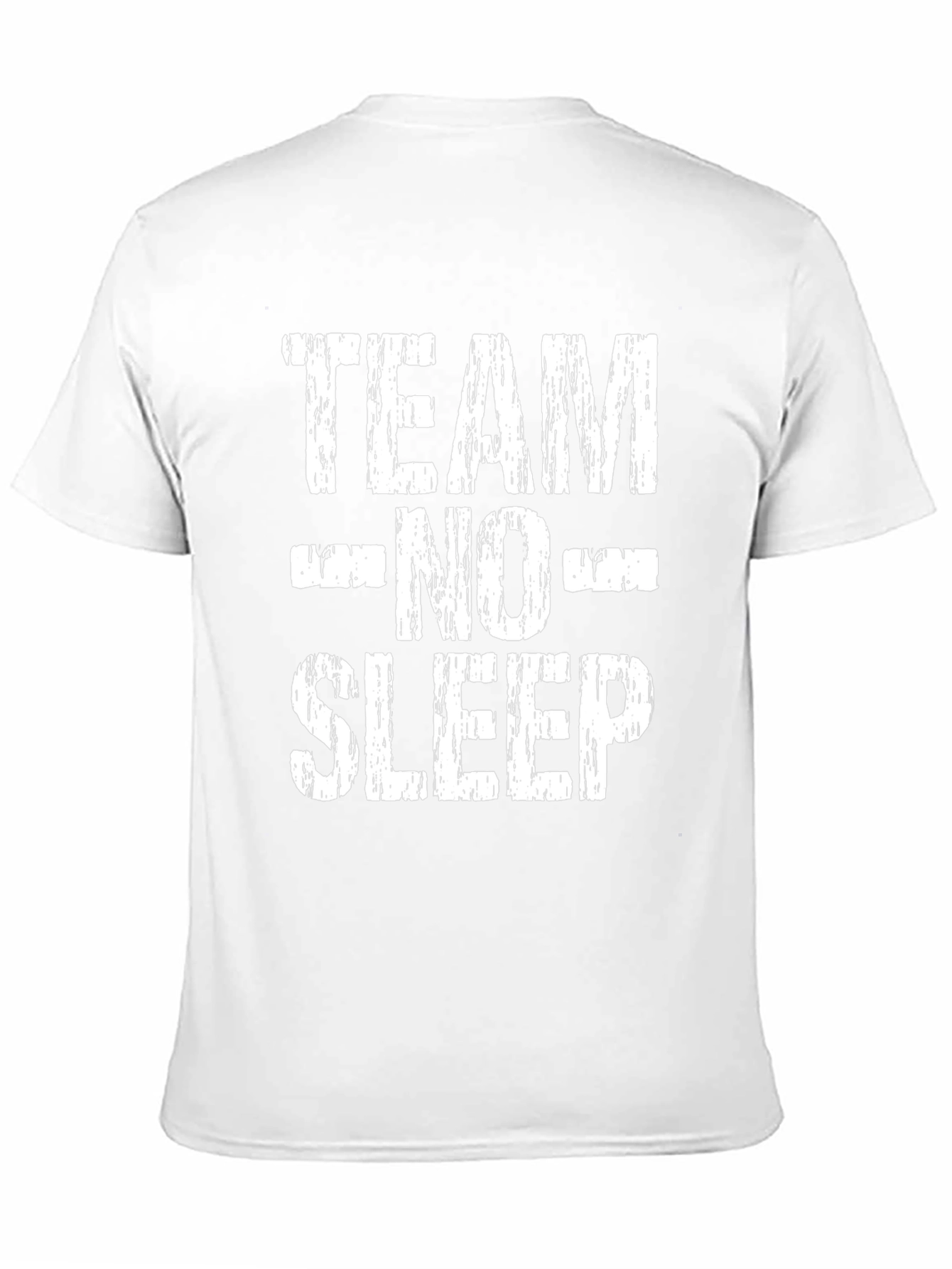 Team No Sleep Graphic T-Shirt - Black Cotton Tee