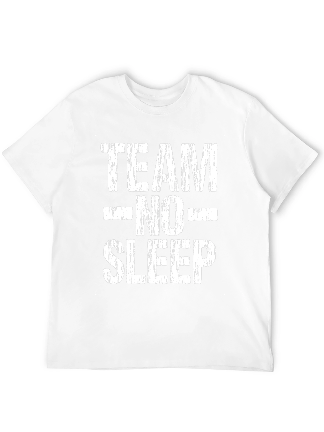 Team No Sleep Graphic T-Shirt - Black Cotton Tee