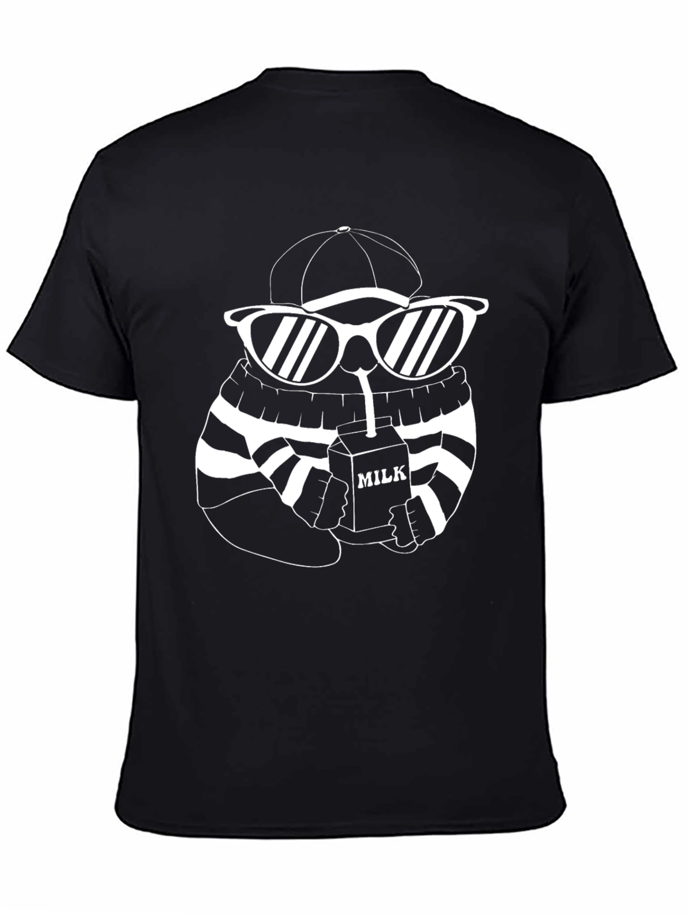 Cool Milk Cartoon T-Shirt