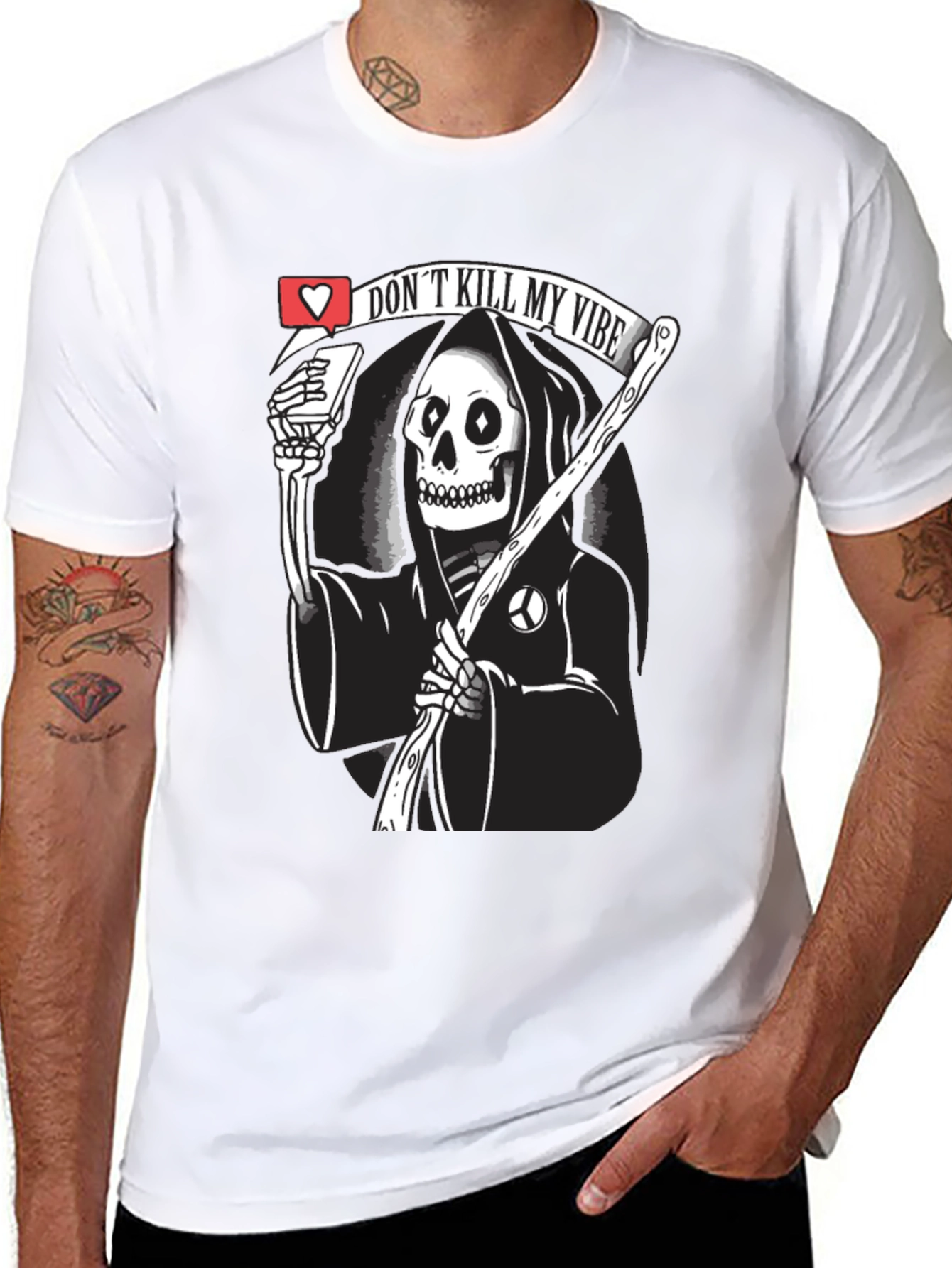 Dont Kill My Vibe Reaper Graphic Tee