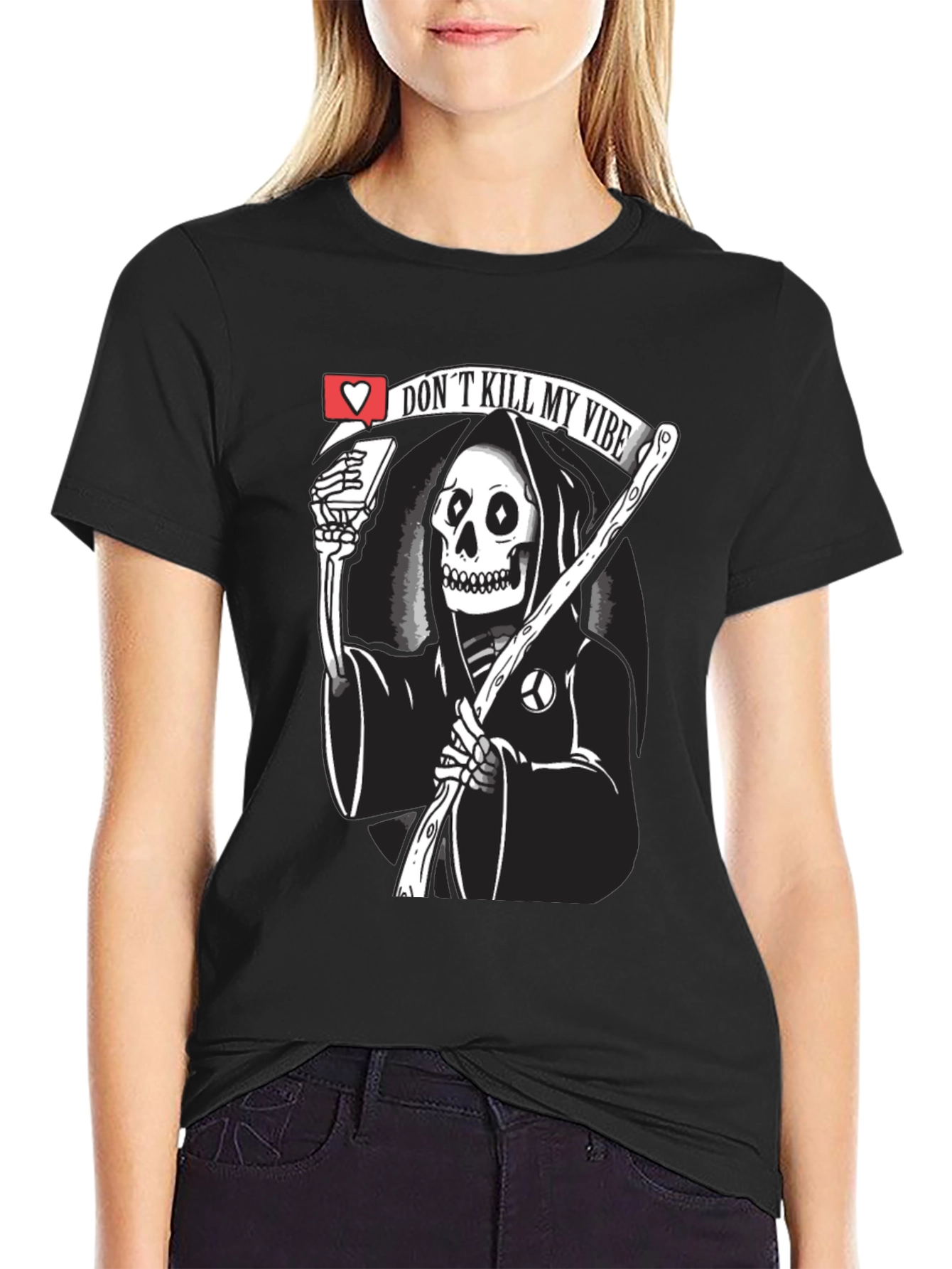 Dont Kill My Vibe Reaper Graphic Tee