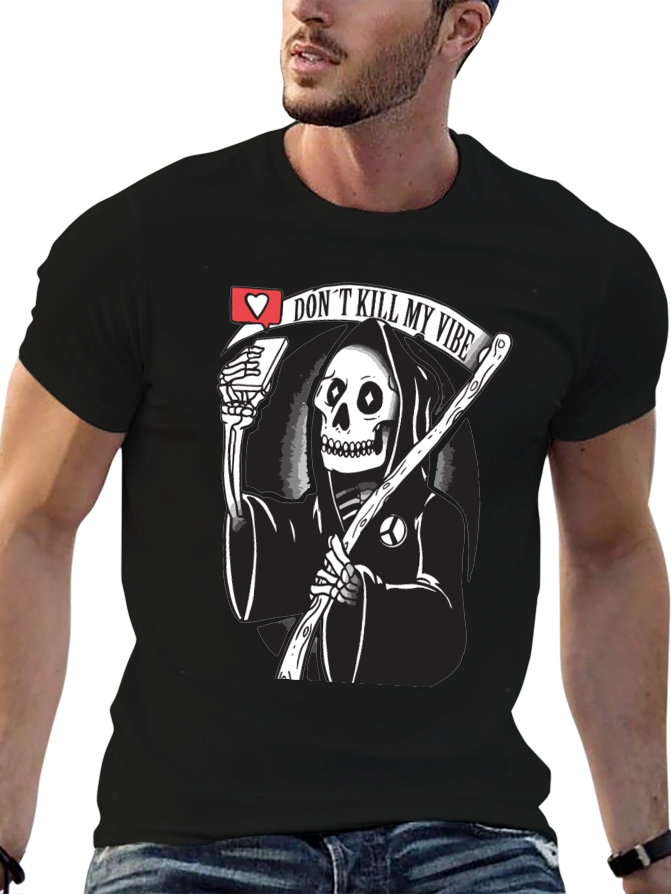 Dont Kill My Vibe Reaper Graphic Tee