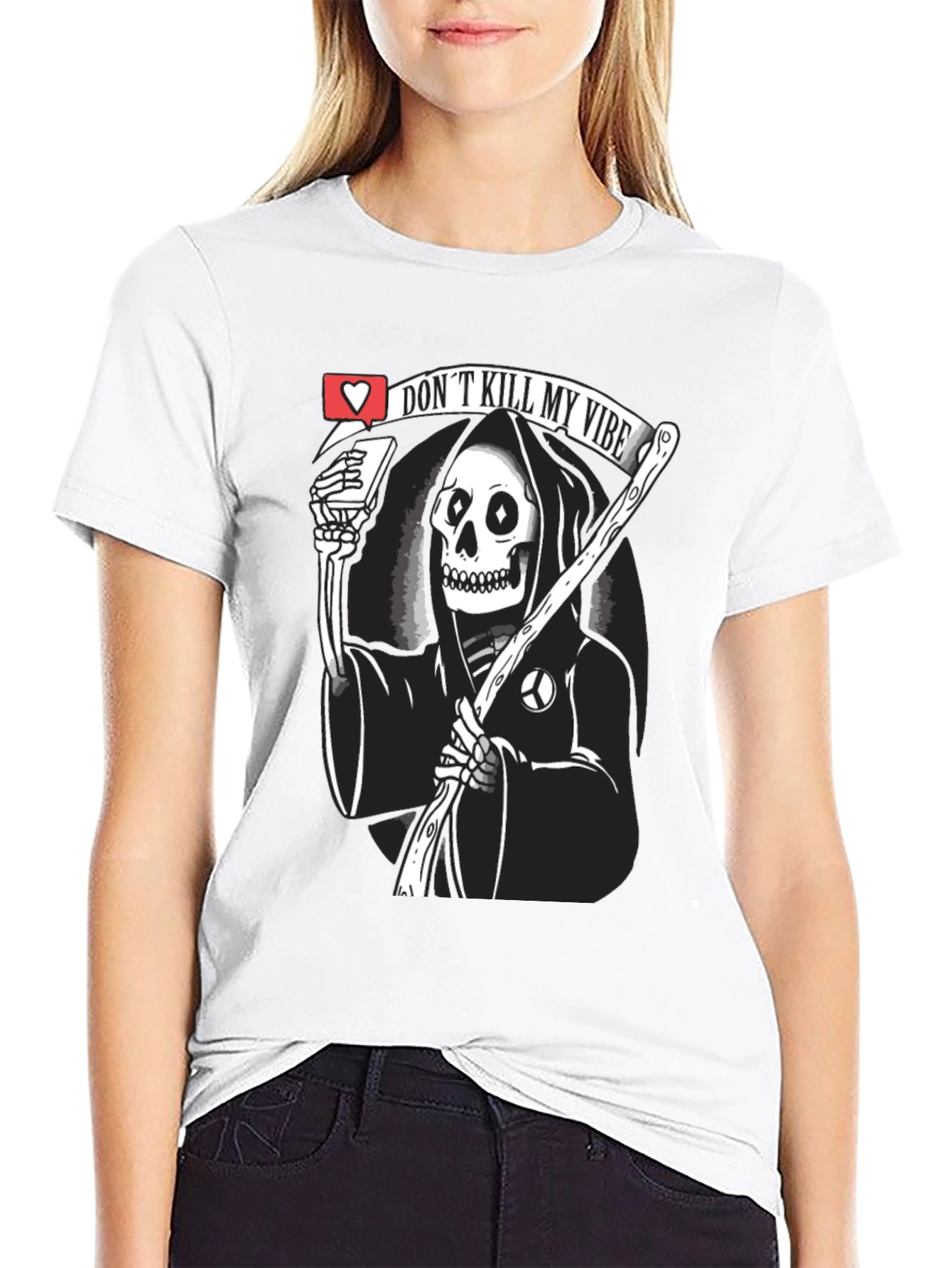 Dont Kill My Vibe Reaper Graphic Tee