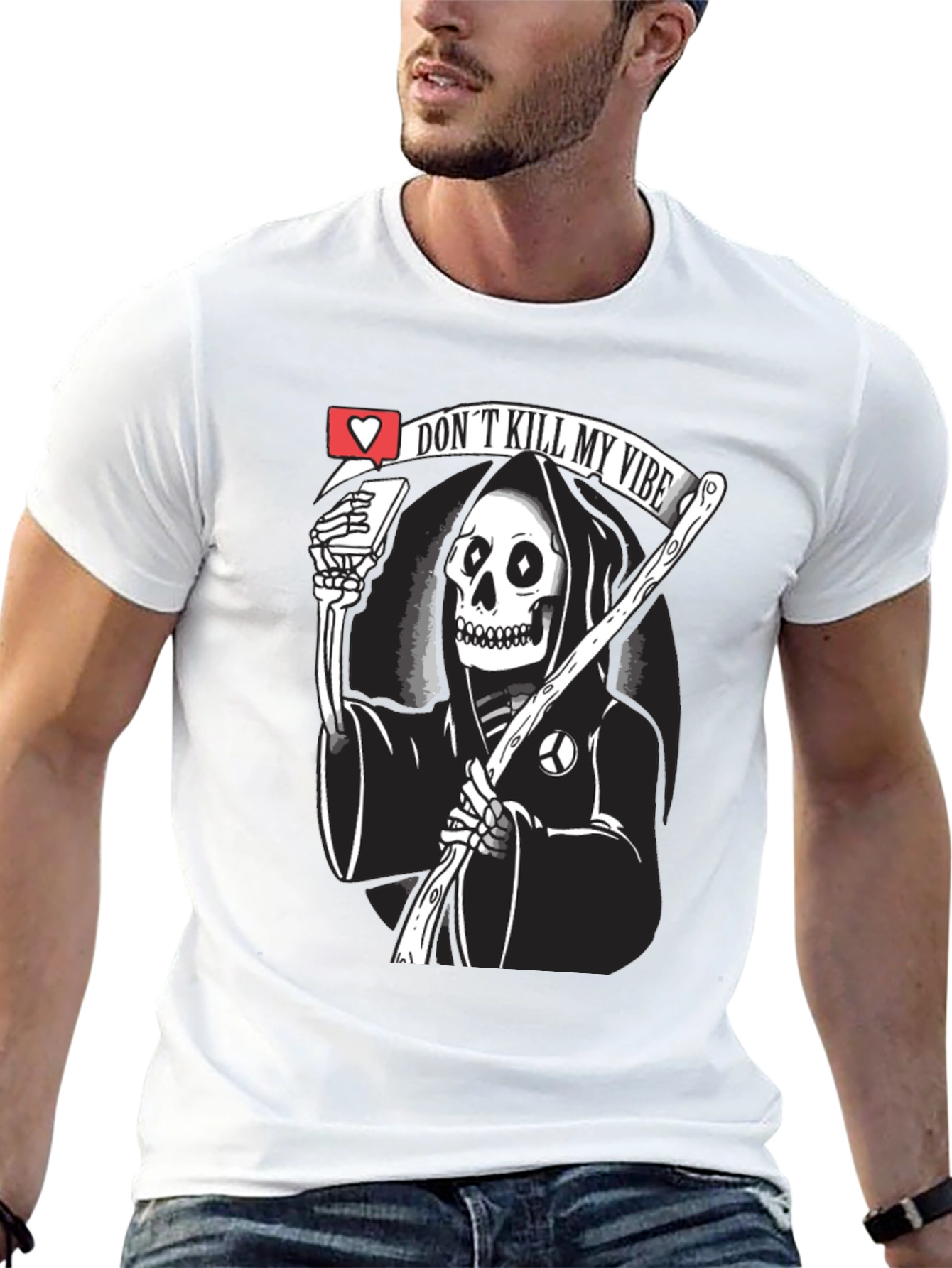 Dont Kill My Vibe Reaper Graphic Tee