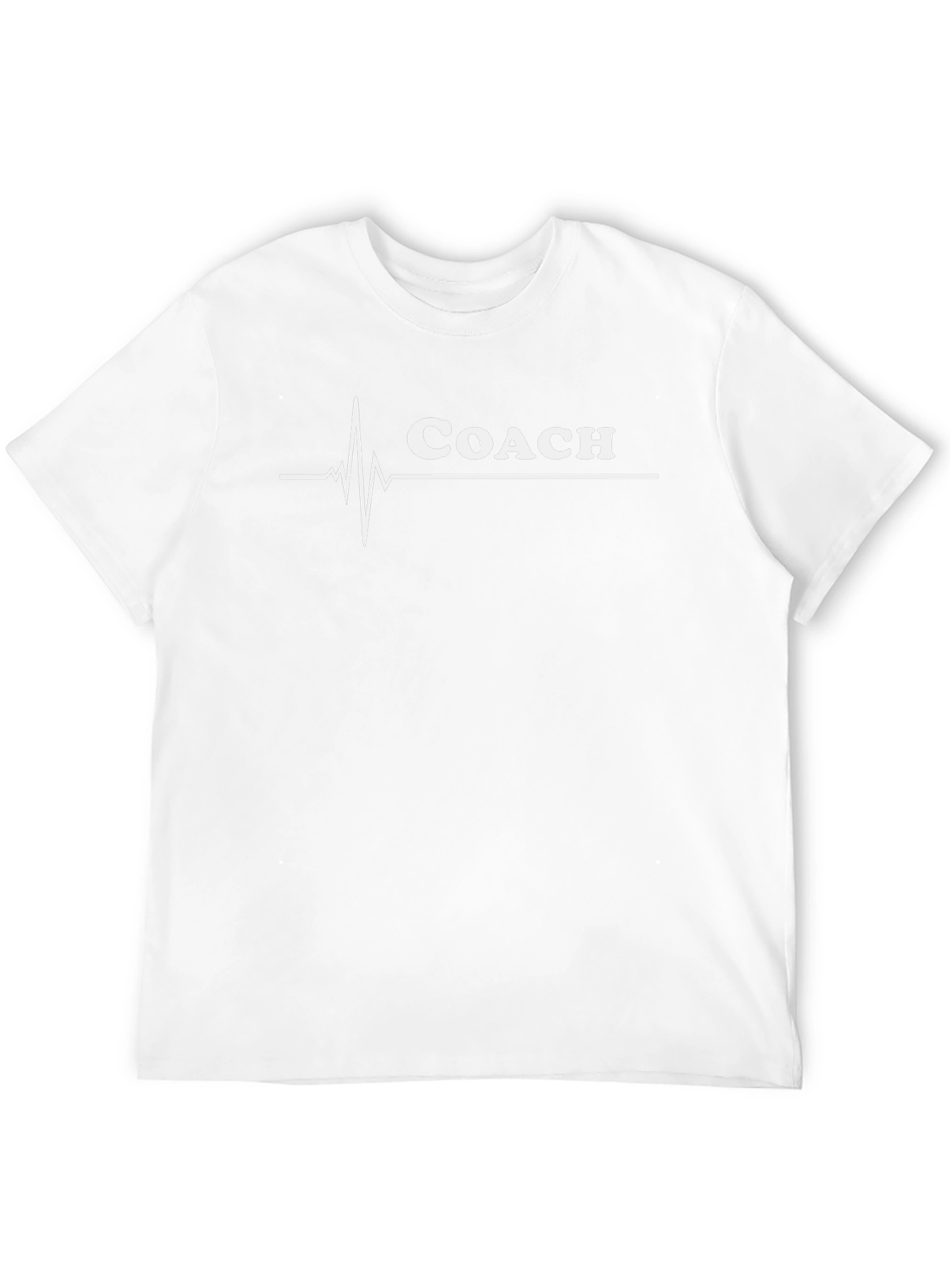 Coach Heartbeat T-Shirt - Black Cotton Tee