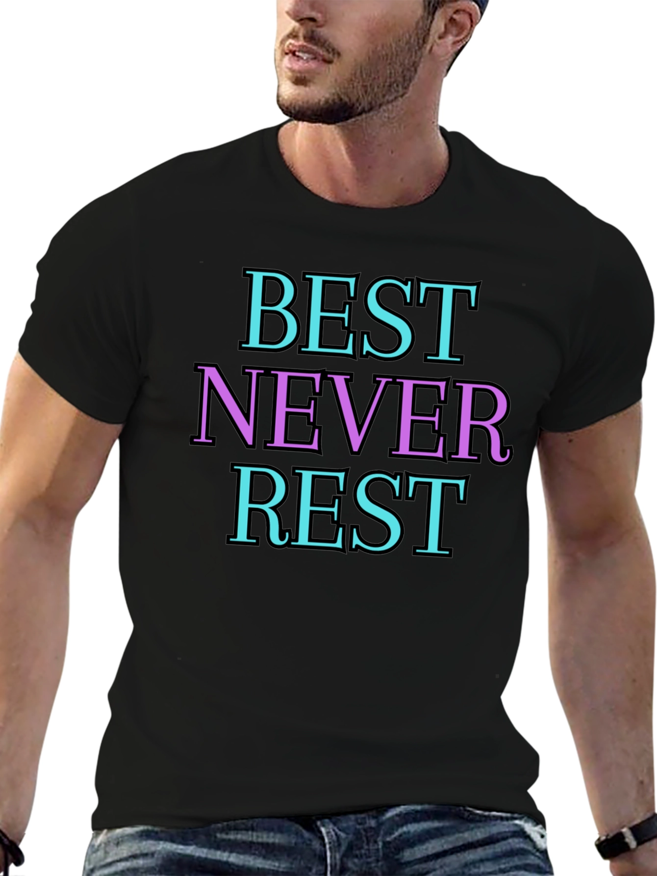 Best Never Rest T-Shirt - Motivational Apparel