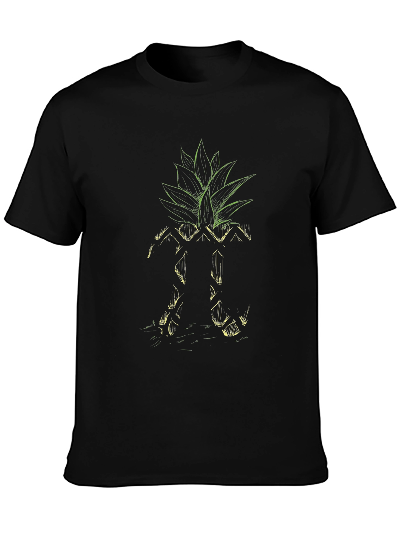 Pineapple Pi Black T-Shirt