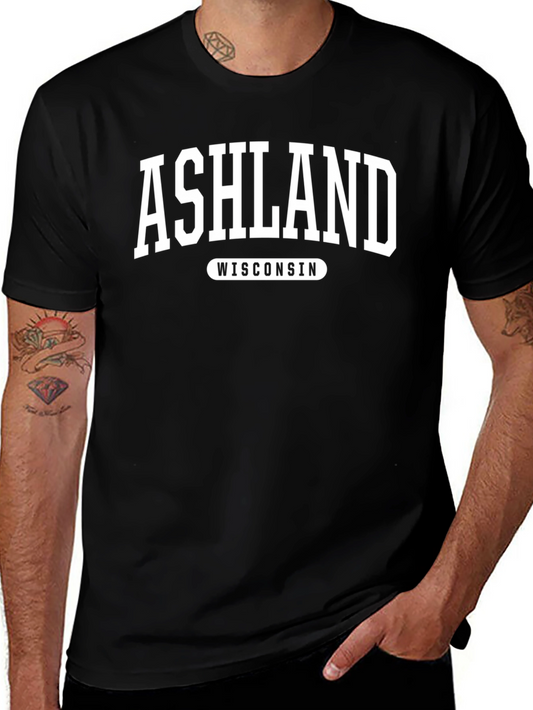 Ashland Wisconsin Black T-Shirt