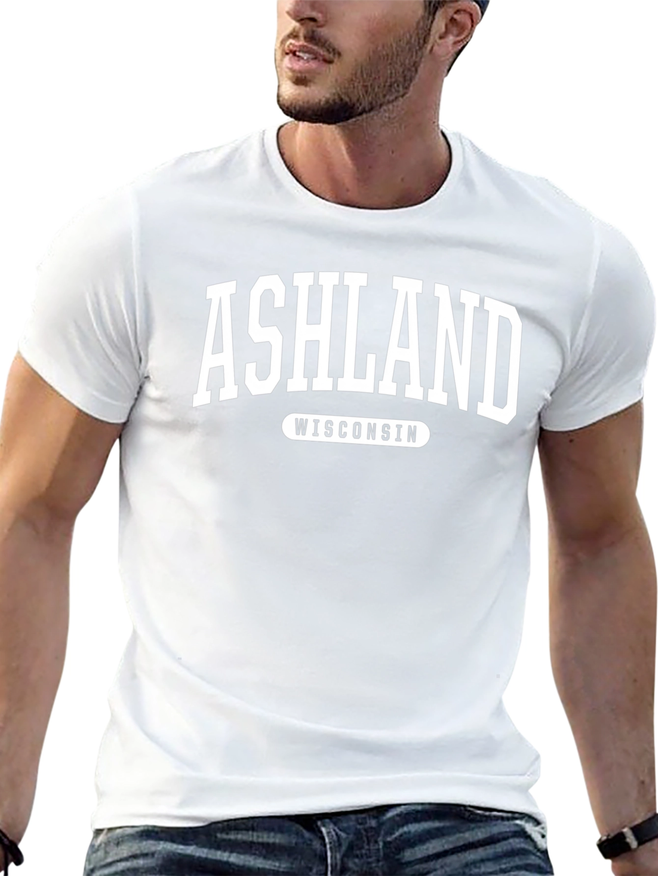 Ashland Wisconsin Black T-Shirt