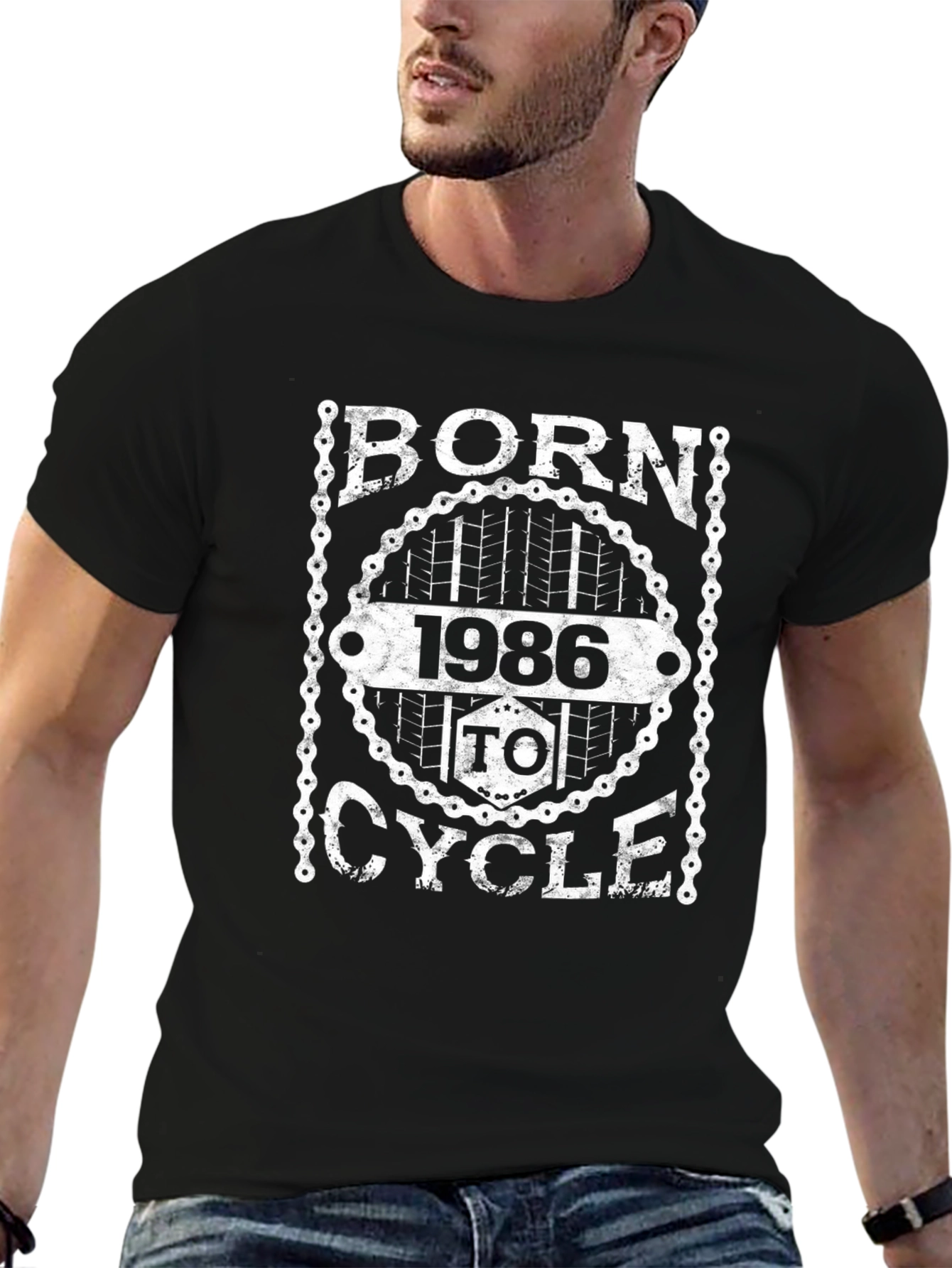 Born 1986 to Cycle Graphic T-Shirt