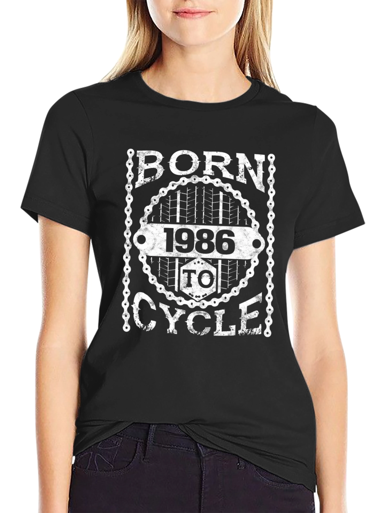 Born 1986 to Cycle Graphic T-Shirt