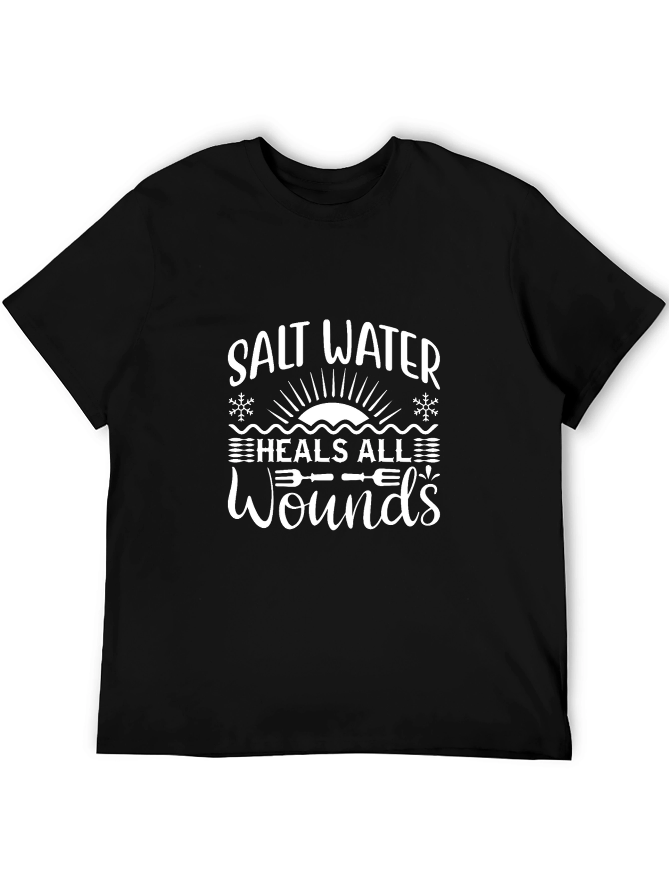 Salt Water Heals All Wounds Graphic T-Shirt