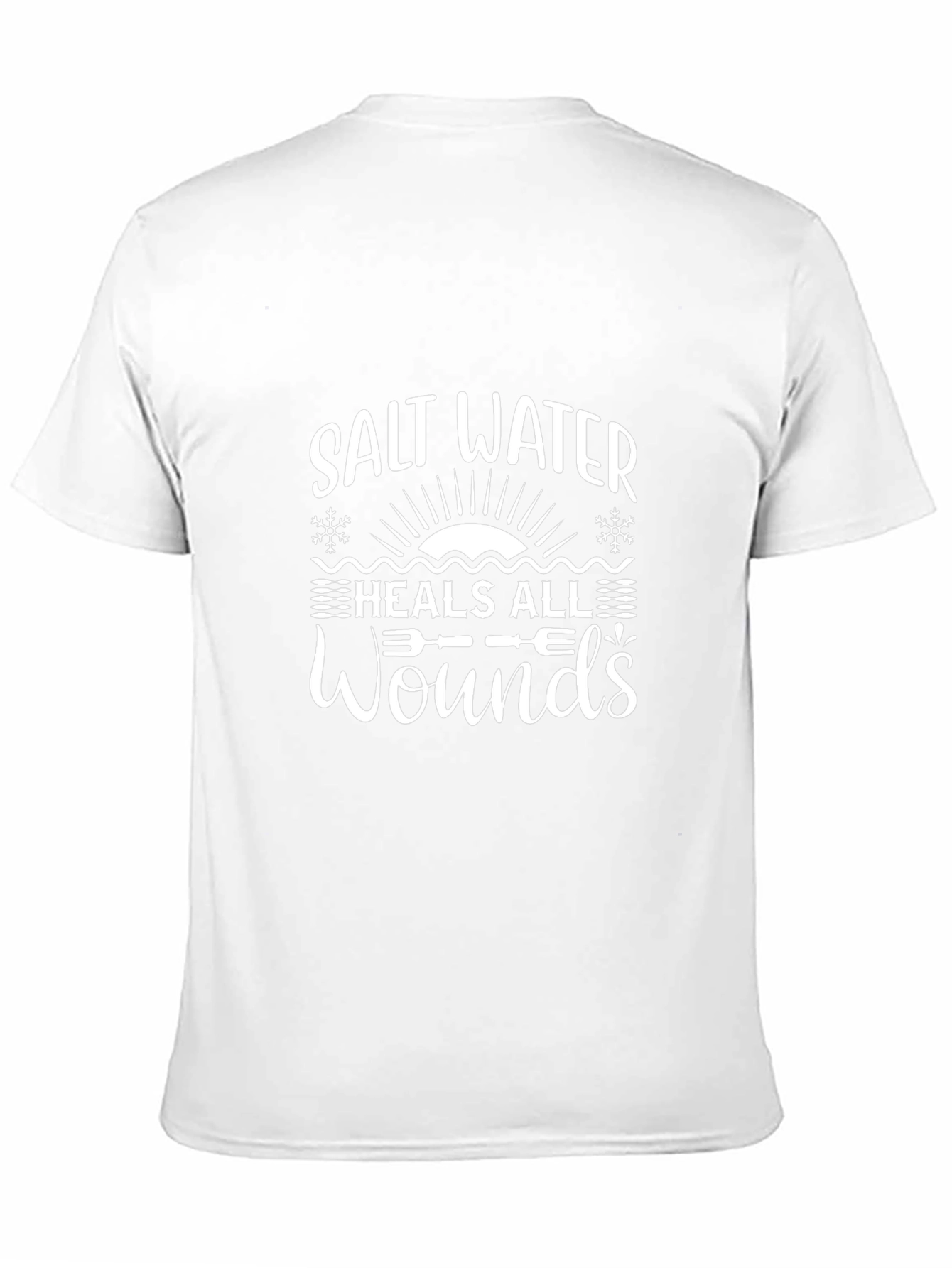 Salt Water Heals All Wounds Graphic T-Shirt