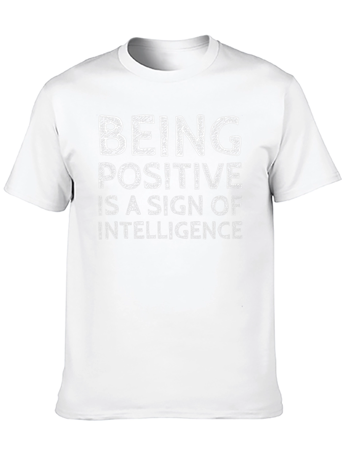 Being Positive Intelligence Black Graphic Tee
