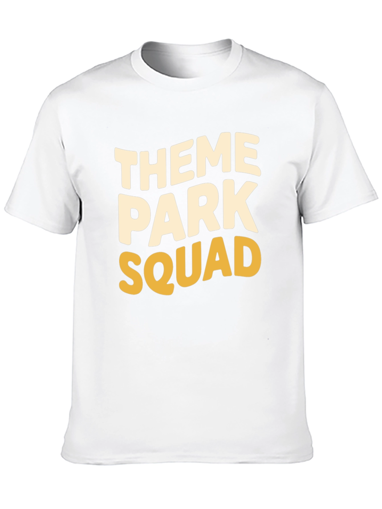 Theme Park Squad T-Shirt - Comfortable Black Tee