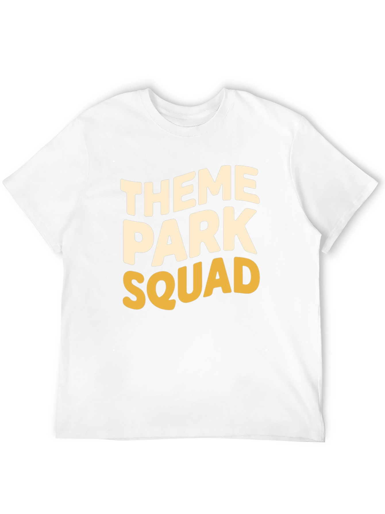 Theme Park Squad T-Shirt - Comfortable Black Tee