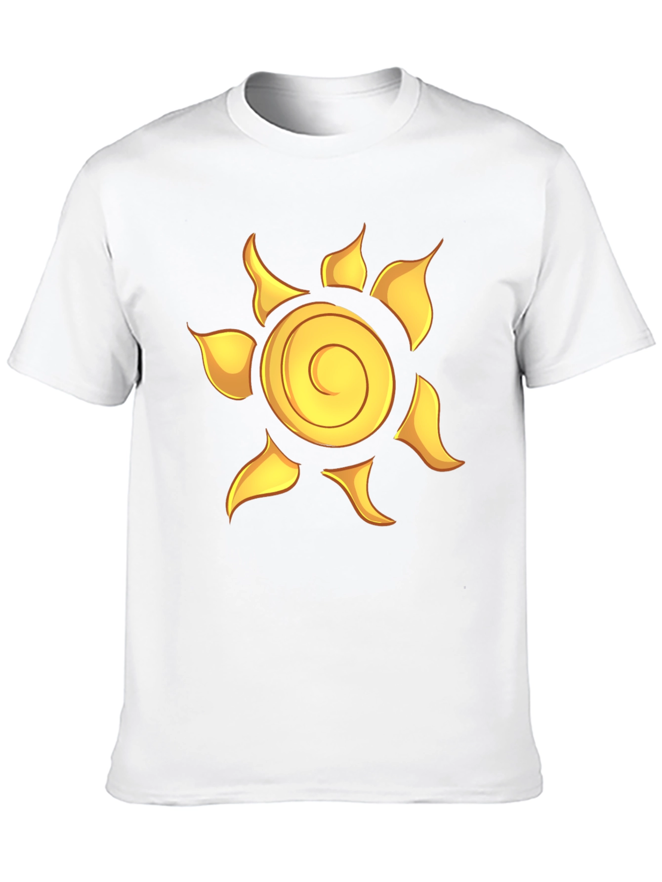 Rapunzel Sun Symbol T-Shirt Black